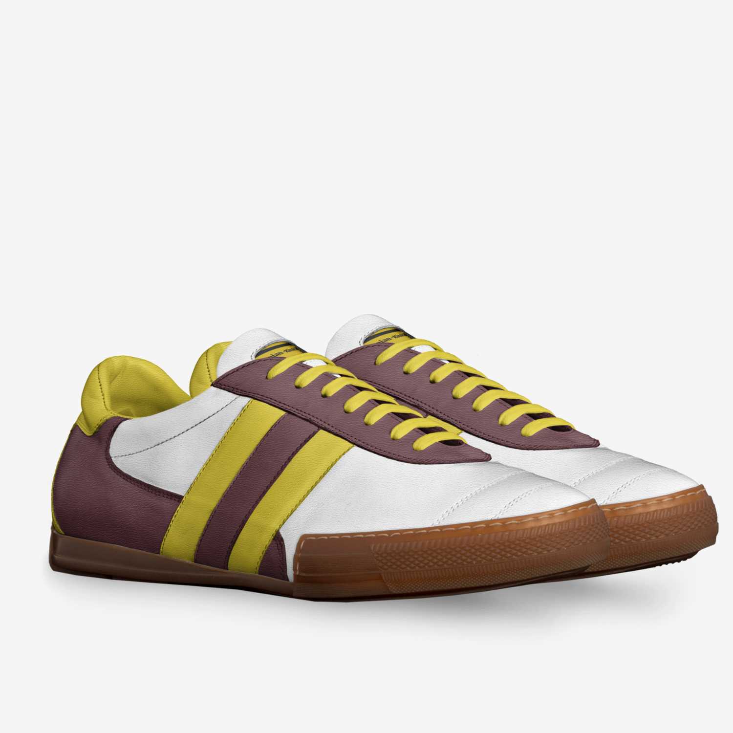 Trojan-Kinka T Kix custom made in Italy shoes by Kinka T Kix | Double view