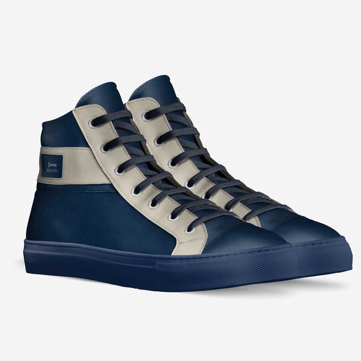 Louverse custom made in Italy shoes by Ty | Double view