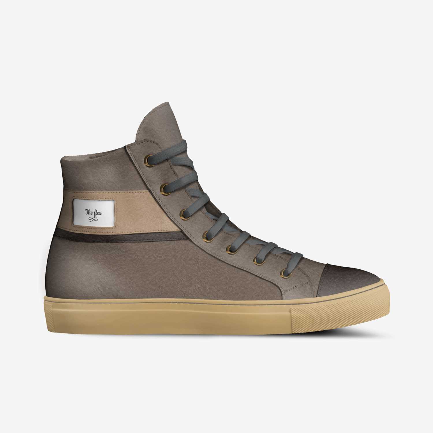 The flex custom made in Italy shoes by Jack Walmsley | Side view