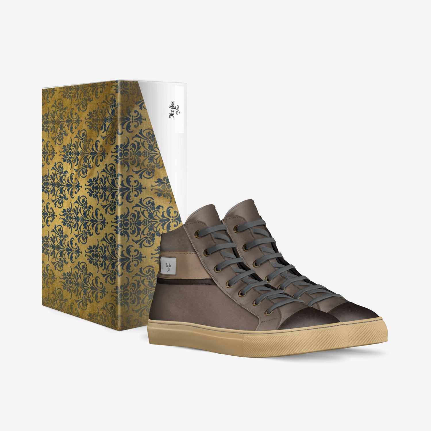 The flex custom made in Italy shoes by Jack Walmsley | Box view