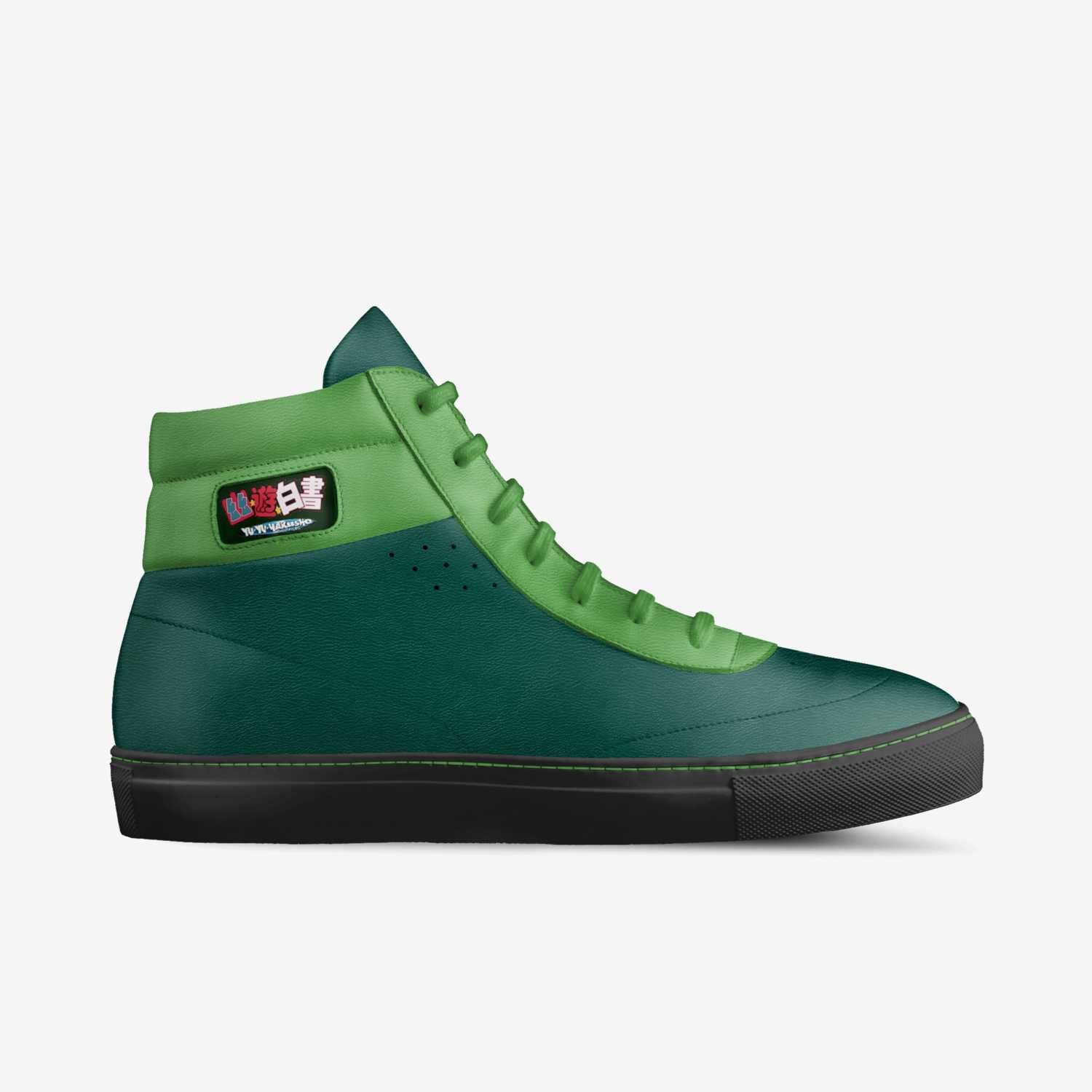 yu yu hakushoe custom made in Italy shoes by Maaliek Carter | Side view