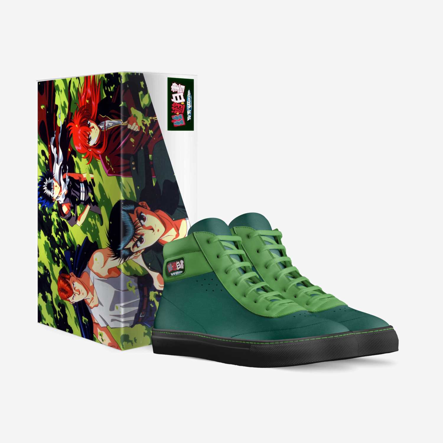 yu yu hakushoe custom made in Italy shoes by Maaliek Carter | Box view