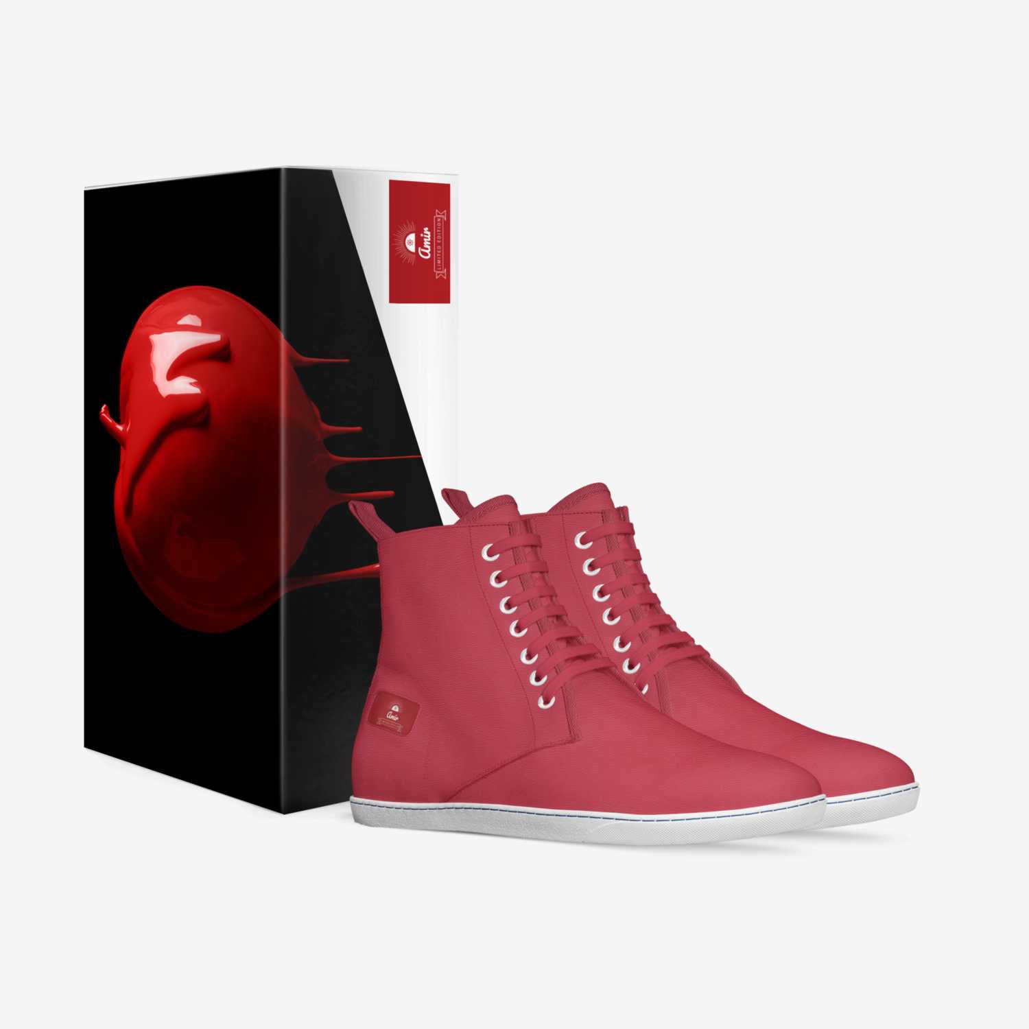 Amir custom made in Italy shoes by Amir Tarik Lewis | Box view
