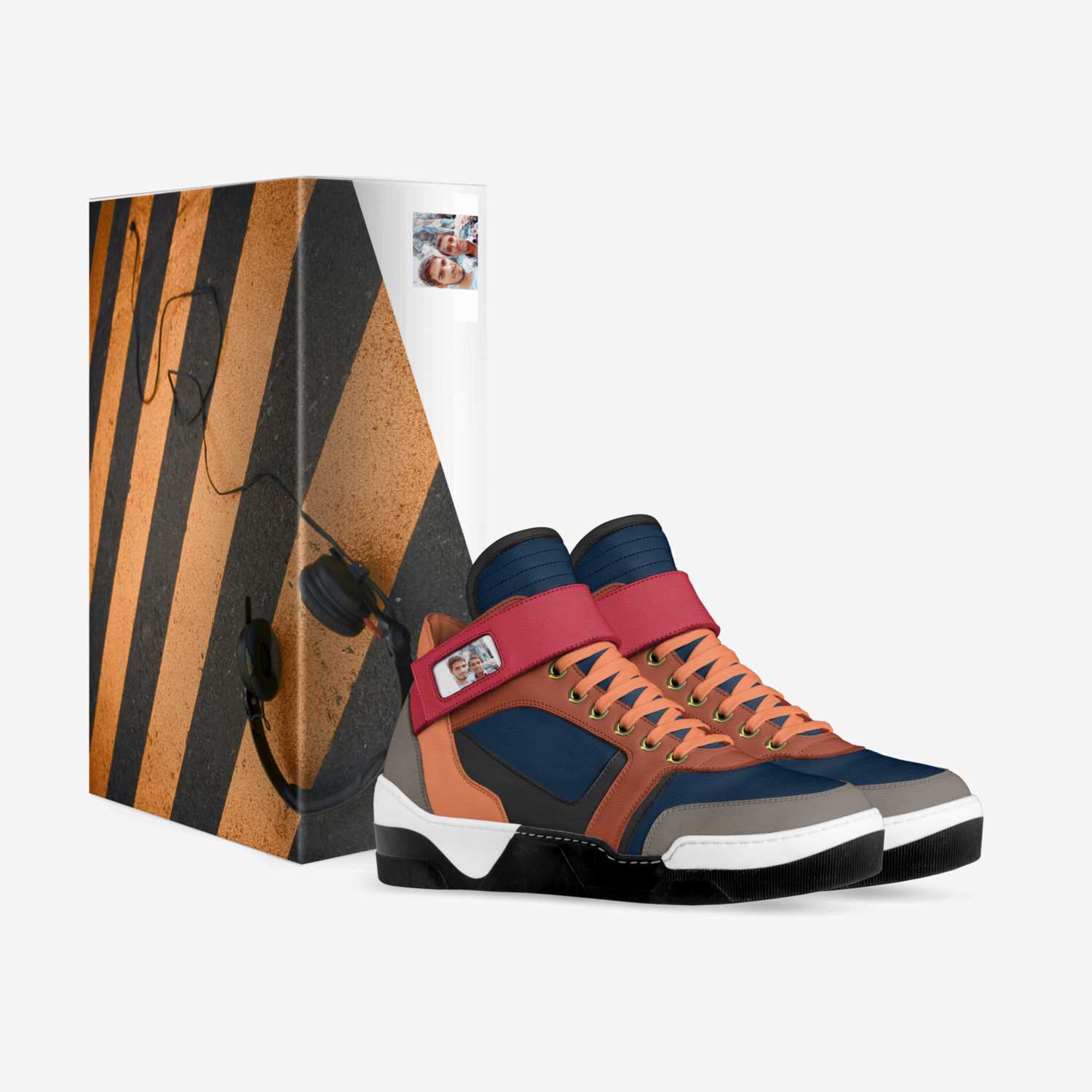 Ajx custom made in Italy shoes by Ajay | Box view