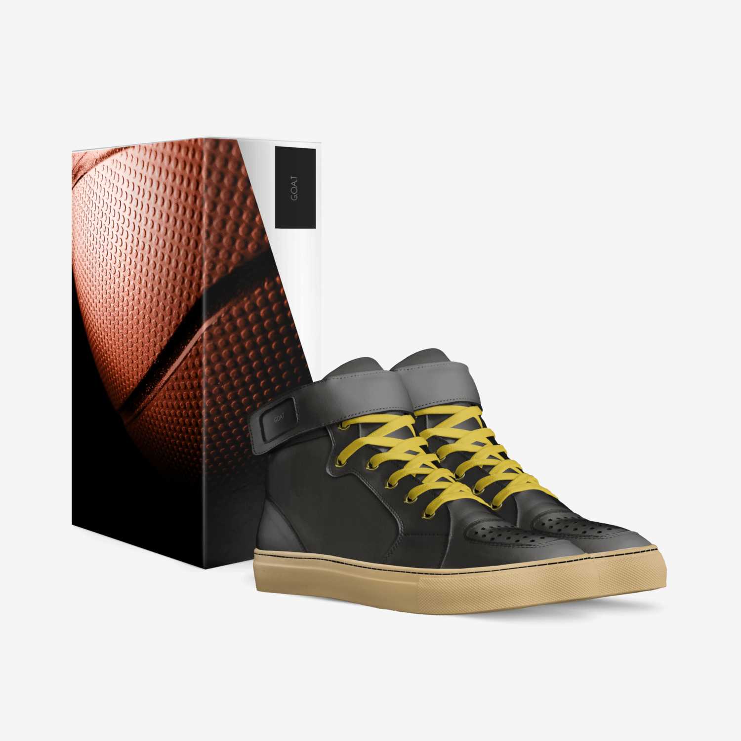 G.O.A.T custom made in Italy shoes by Izac Salako | Box view