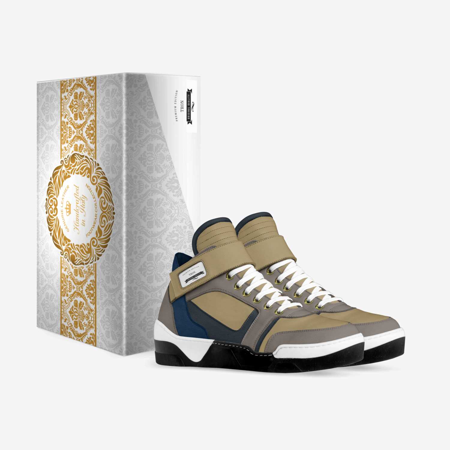 Tron custom made in Italy shoes by Twinkle Archer | Box view