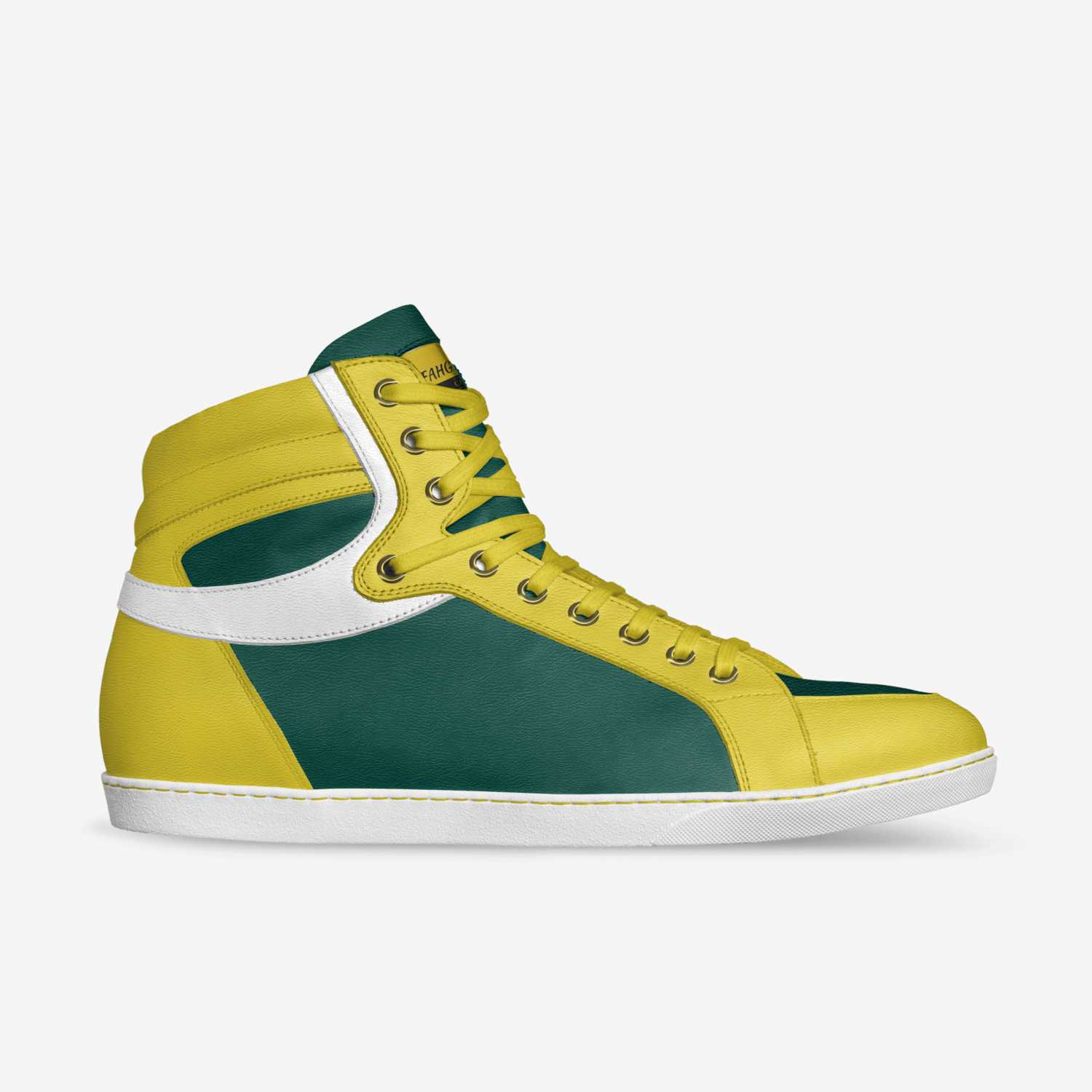 Cheddar custom made in Italy shoes by Scott Thomas | Side view