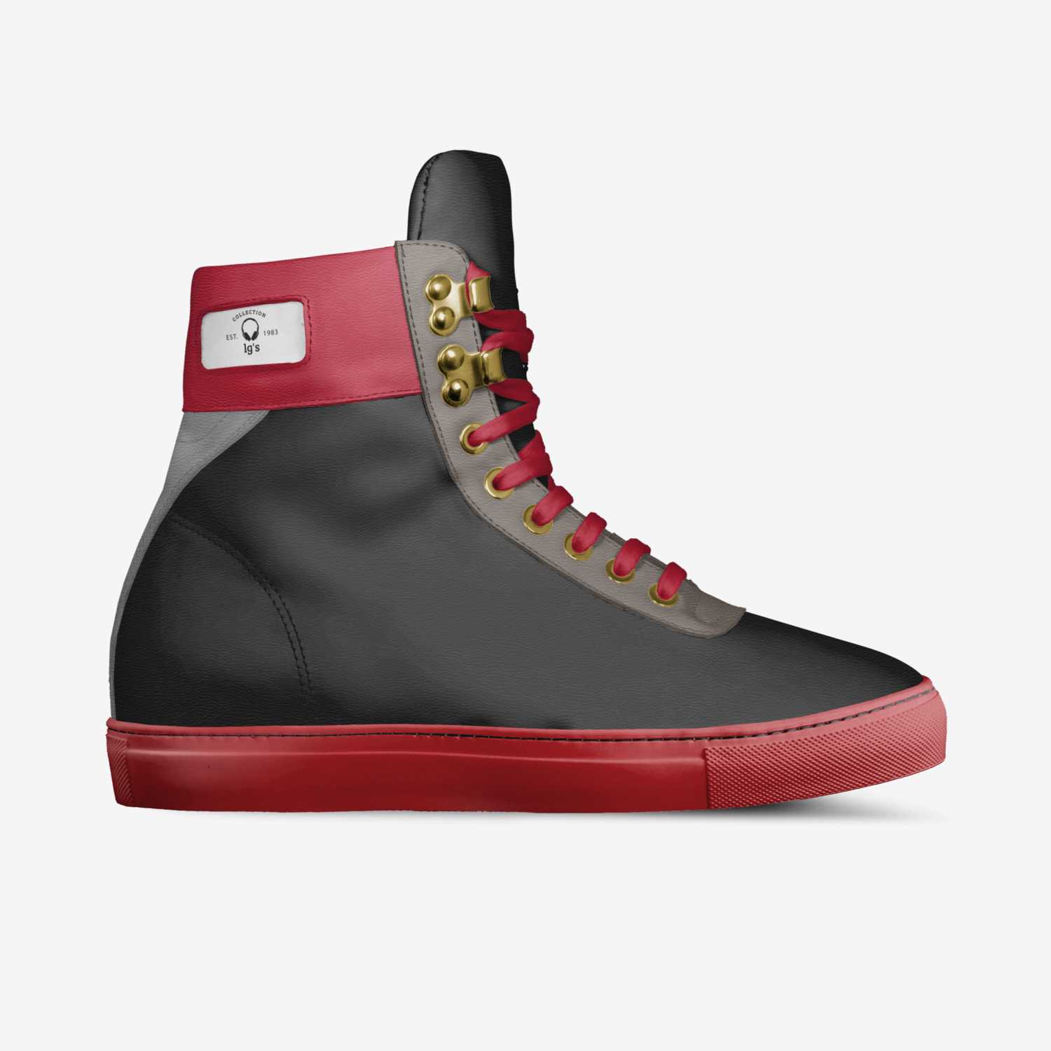 lg's custom made in Italy shoes by Leon Mason Gagne | Side view