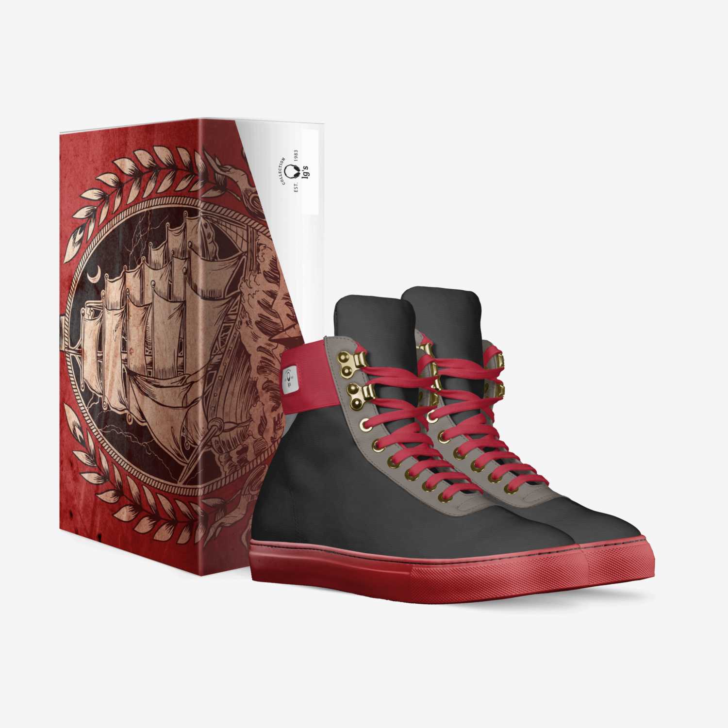 lg's custom made in Italy shoes by Leon Mason Gagne | Box view