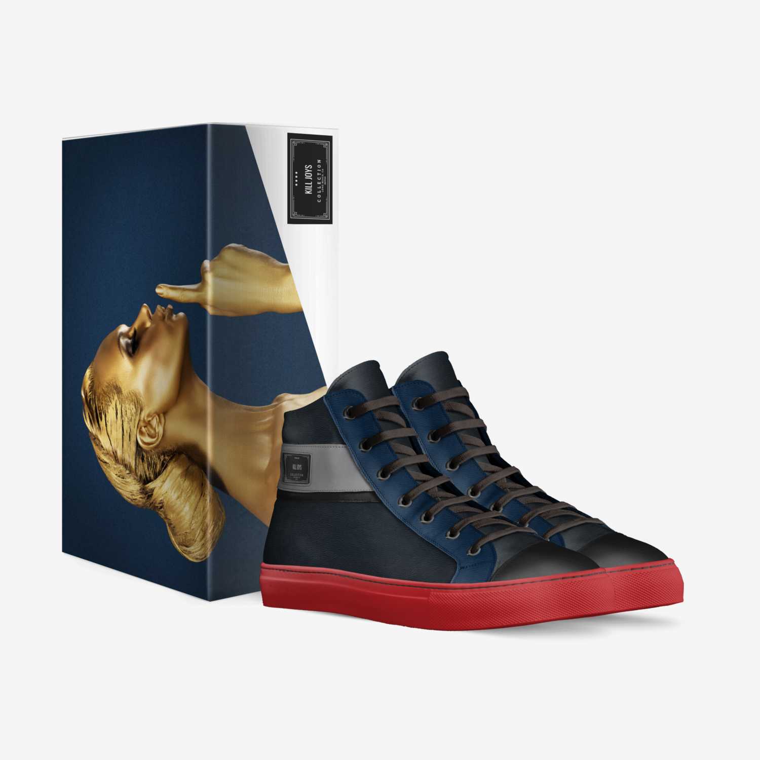 Kill Joys custom made in Italy shoes by Darrell Dargan | Box view