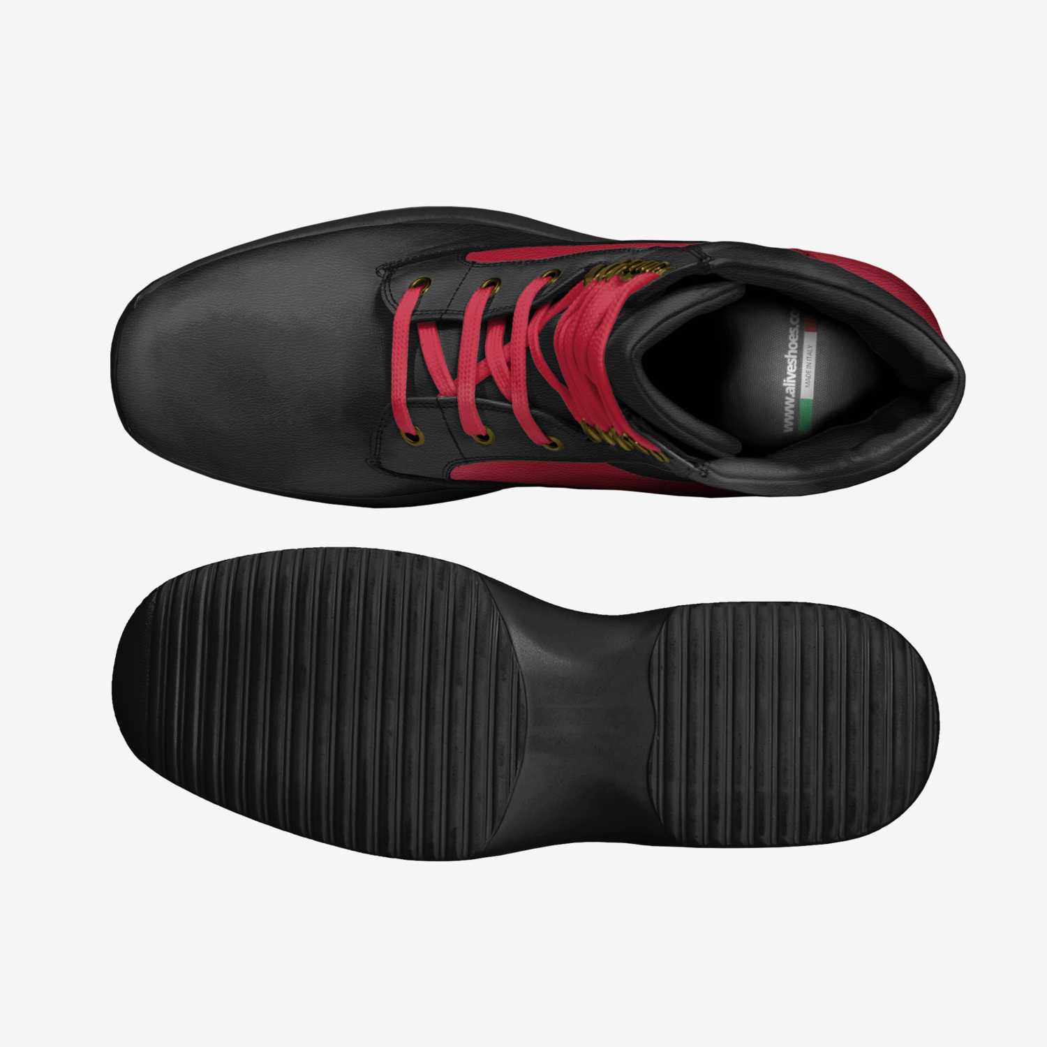 Wellons custom made in Italy shoes by Ashura Uzumaki | Top view