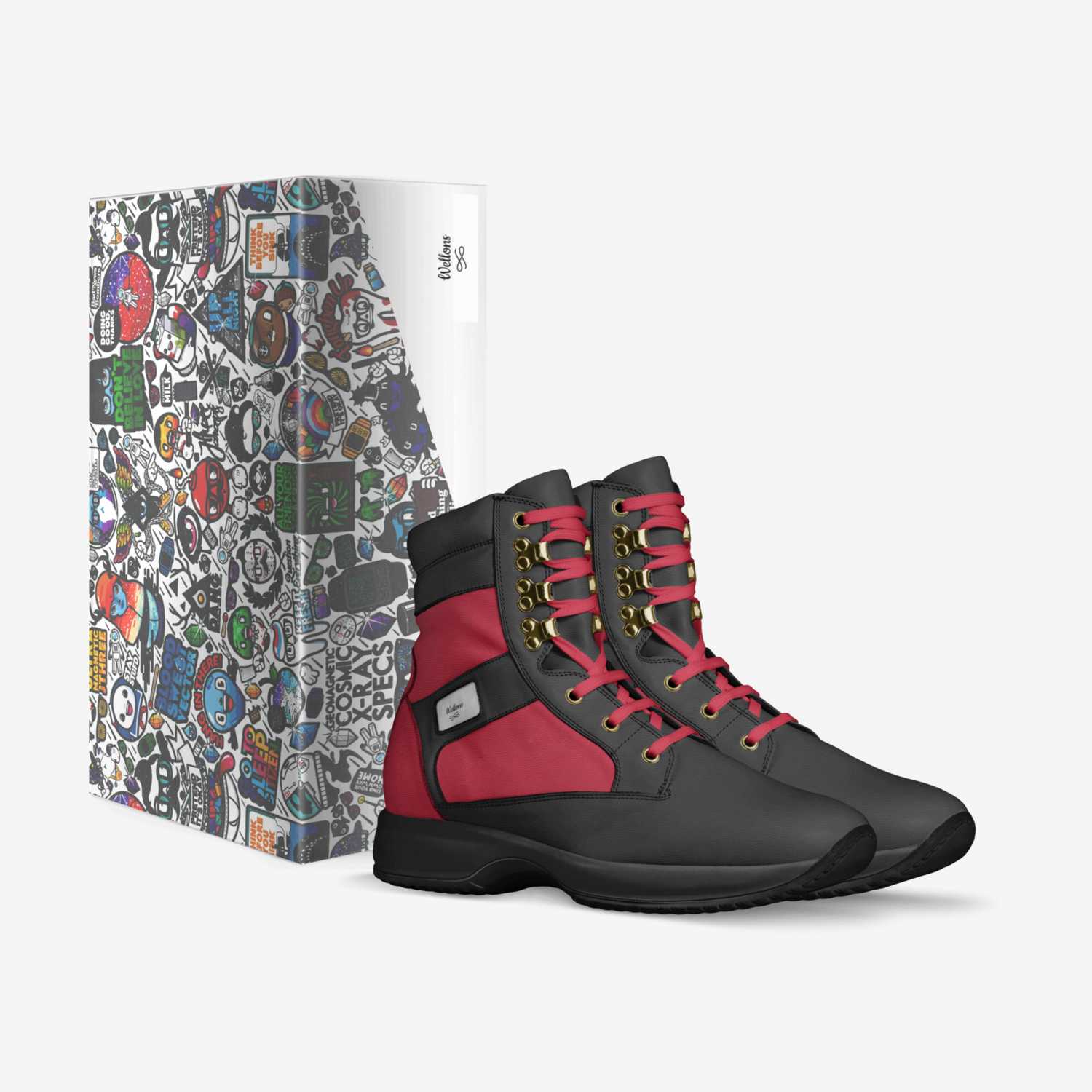 Wellons custom made in Italy shoes by Ashura Uzumaki | Box view