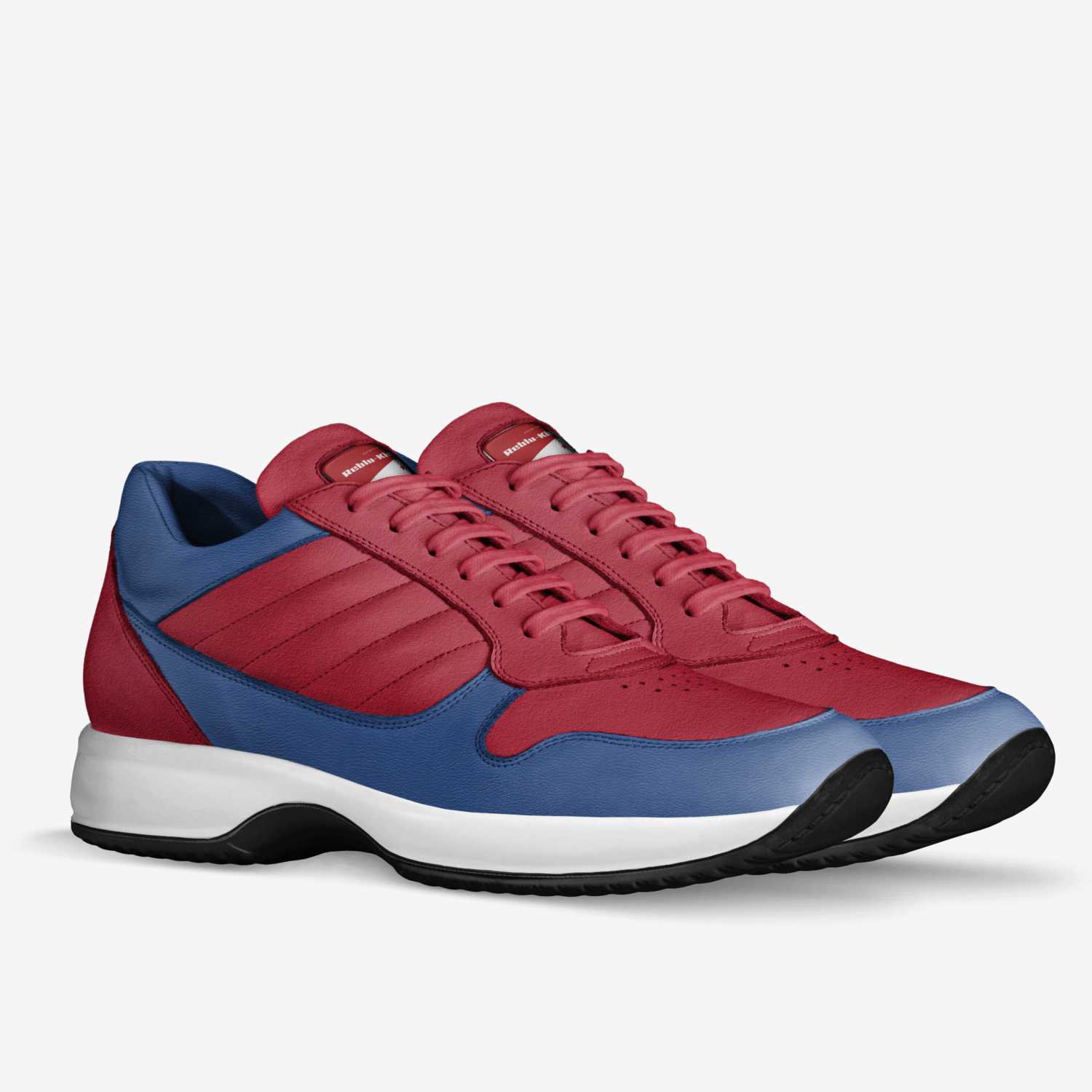 Reblu-Kinka T Kix custom made in Italy shoes by Kinka T Kix | Double view