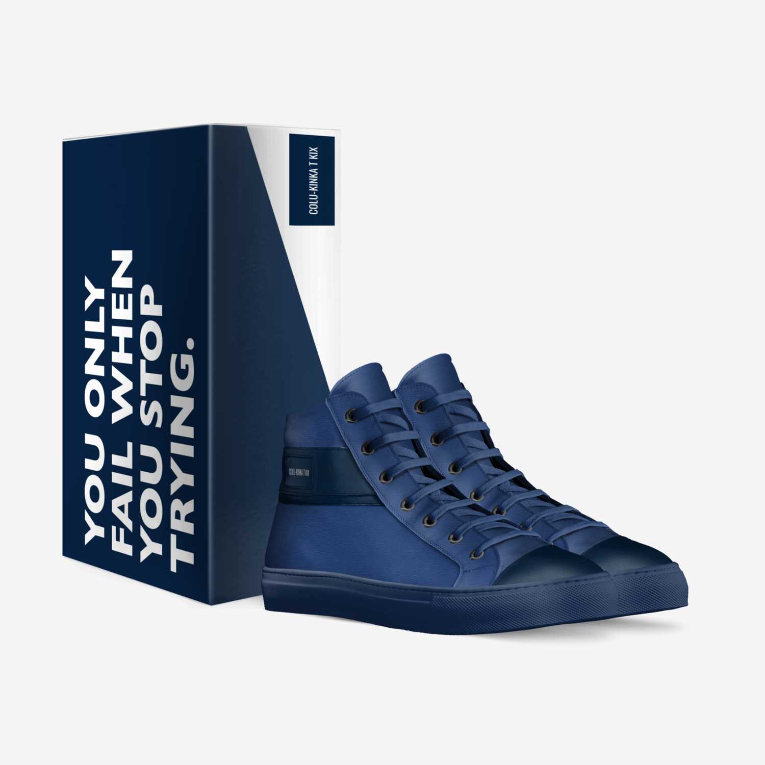 Colu-Kinka T Kix custom made in Italy shoes by Kinka T Kix | Box view
