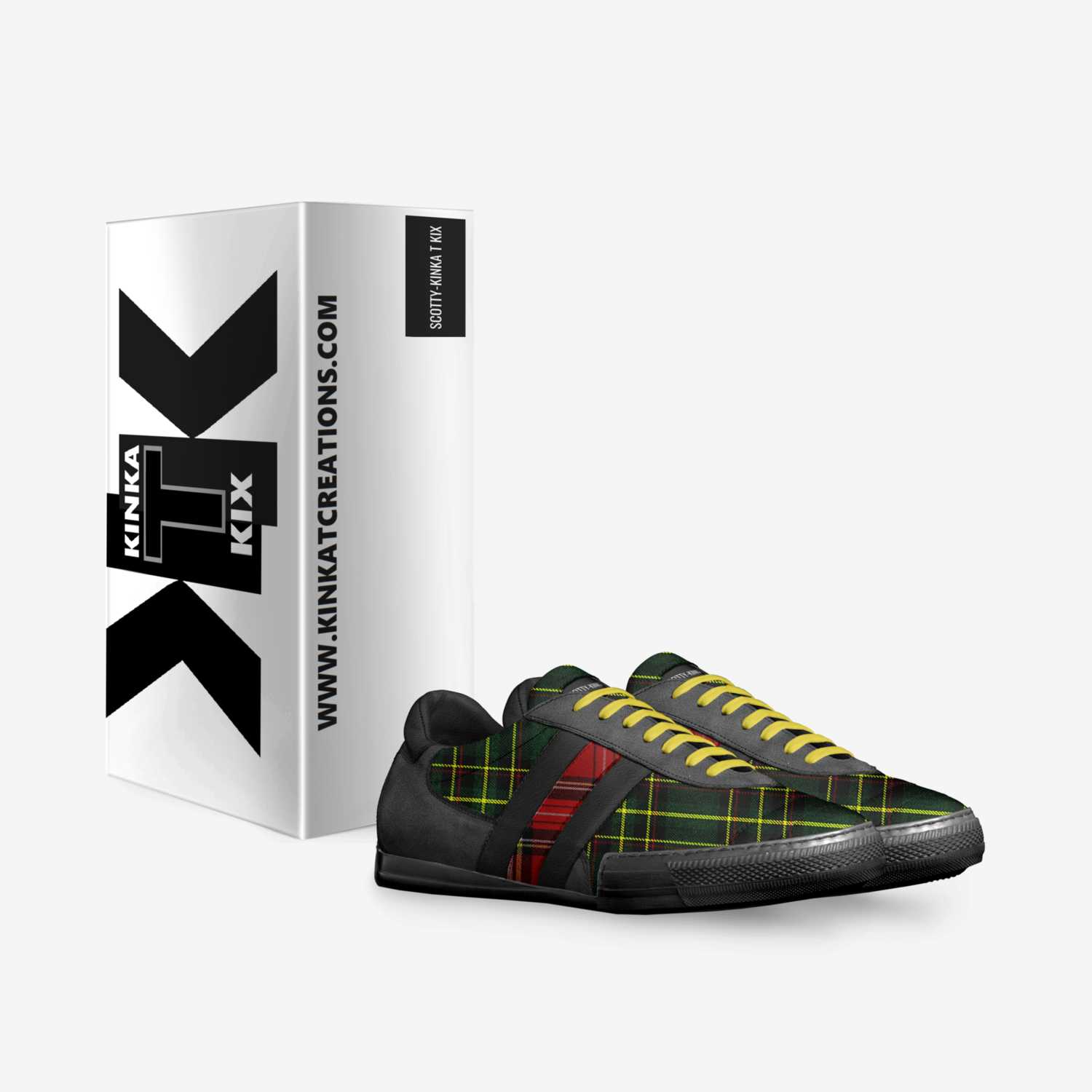 Scotty-KinkaTKix custom made in Italy shoes by Kinka T Kix | Box view