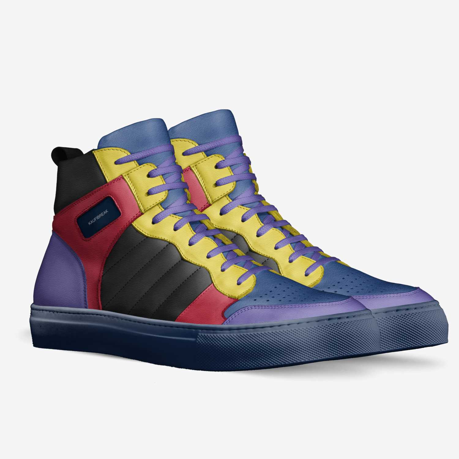 Drum Shoes custom made in Italy shoes by Michael Kaufman | Double view