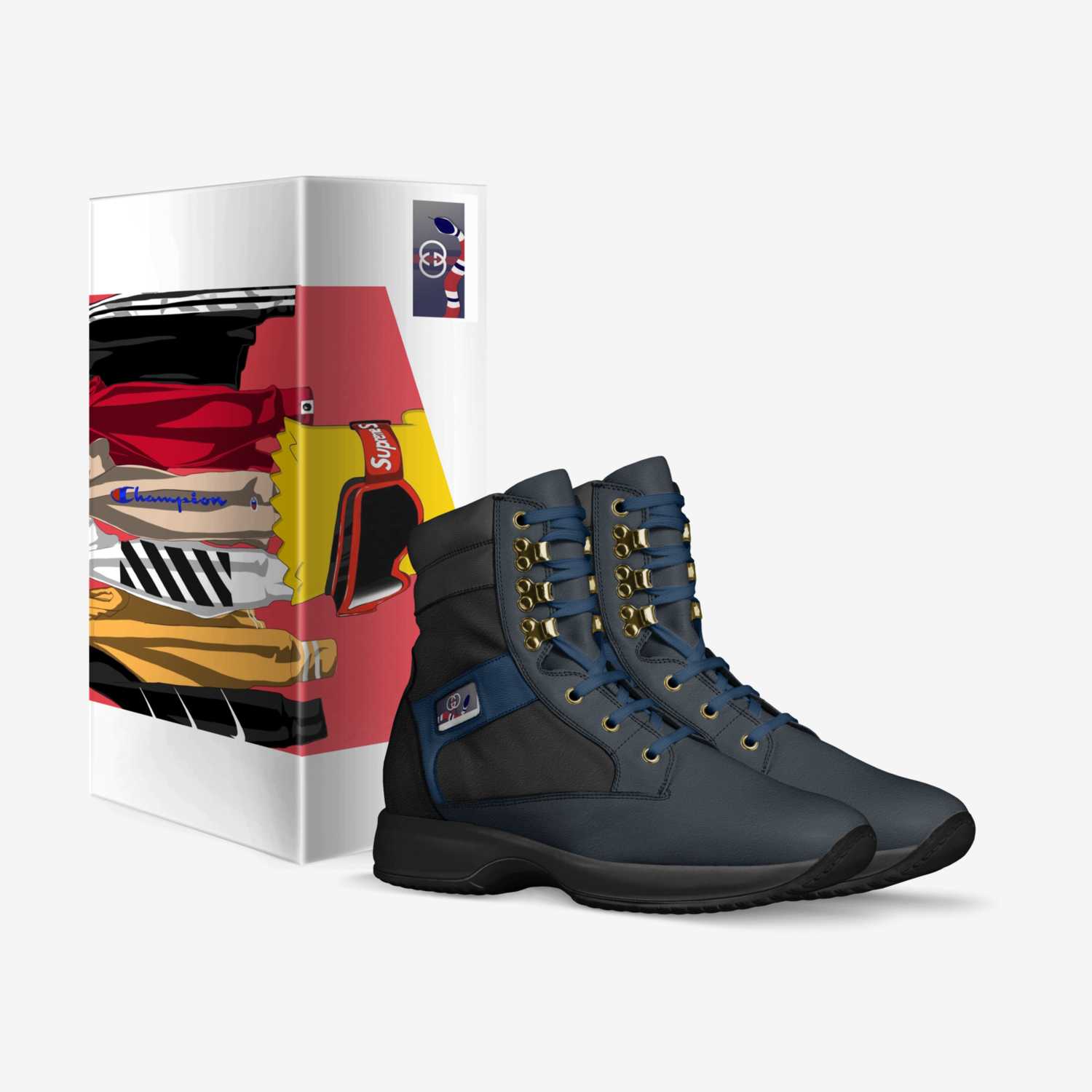 JHLX2 custom made in Italy shoes by Joshua Liam Hendricks | Box view