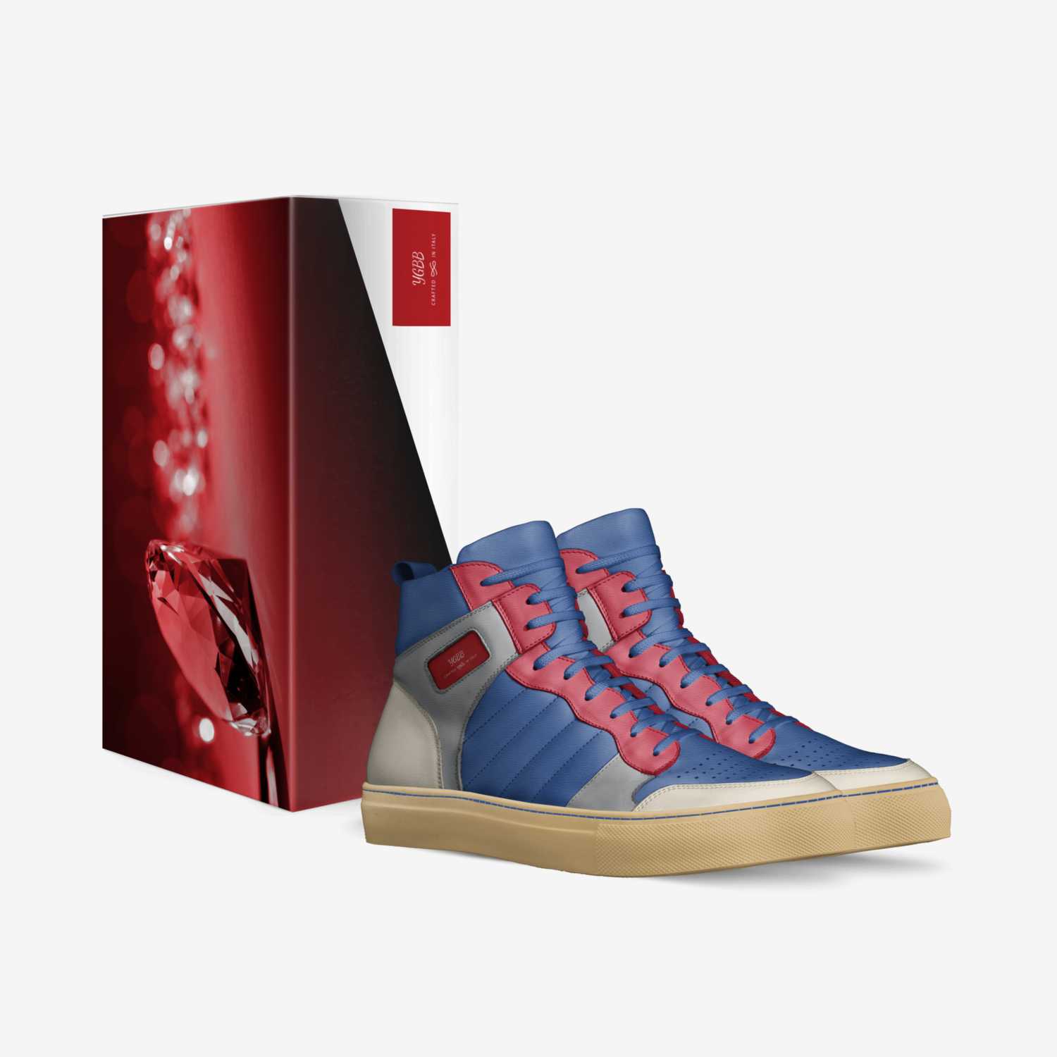 YGBB custom made in Italy shoes by Wilson Dorcely | Box view