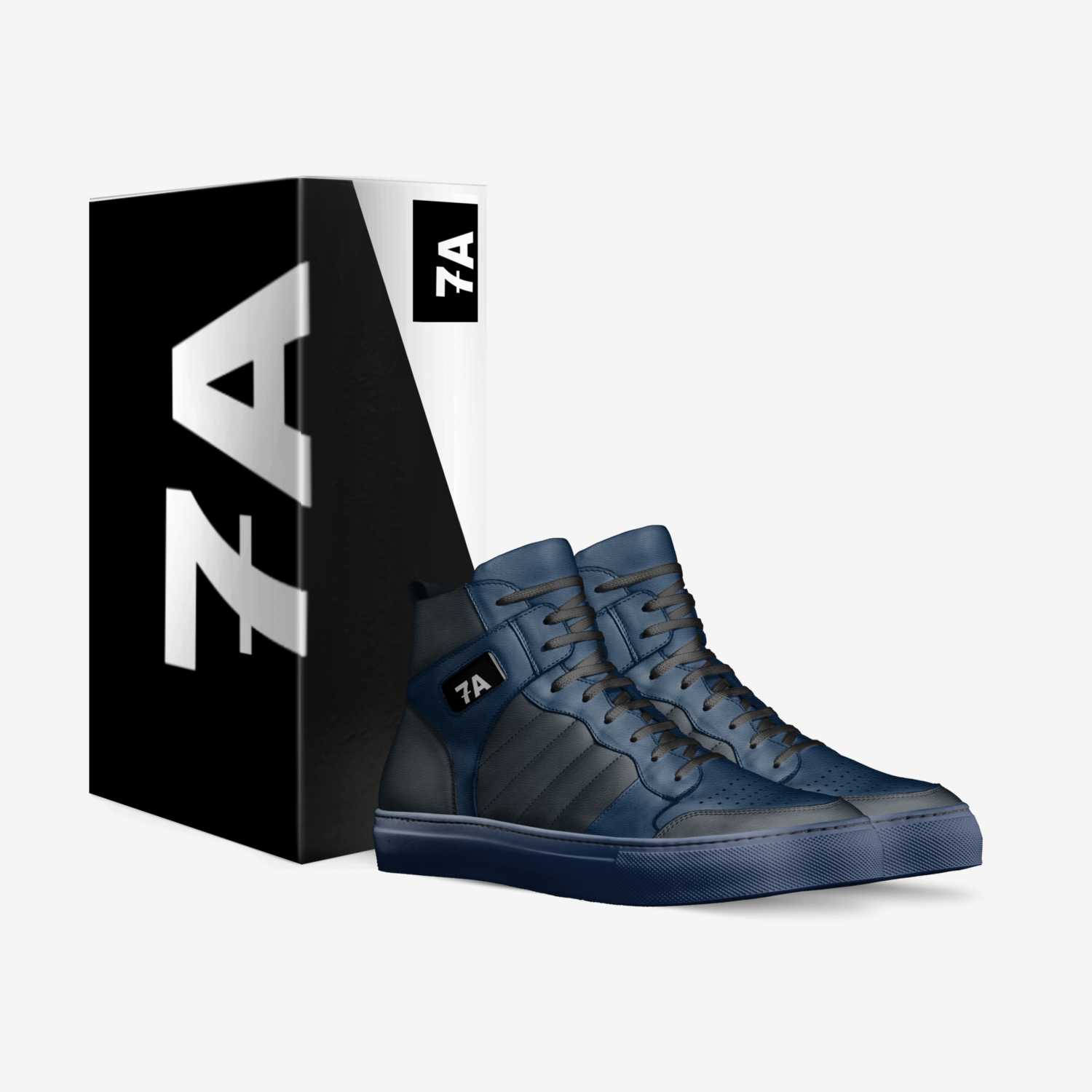F7 custom made in Italy shoes by Fahad Abdulazizi | Box view