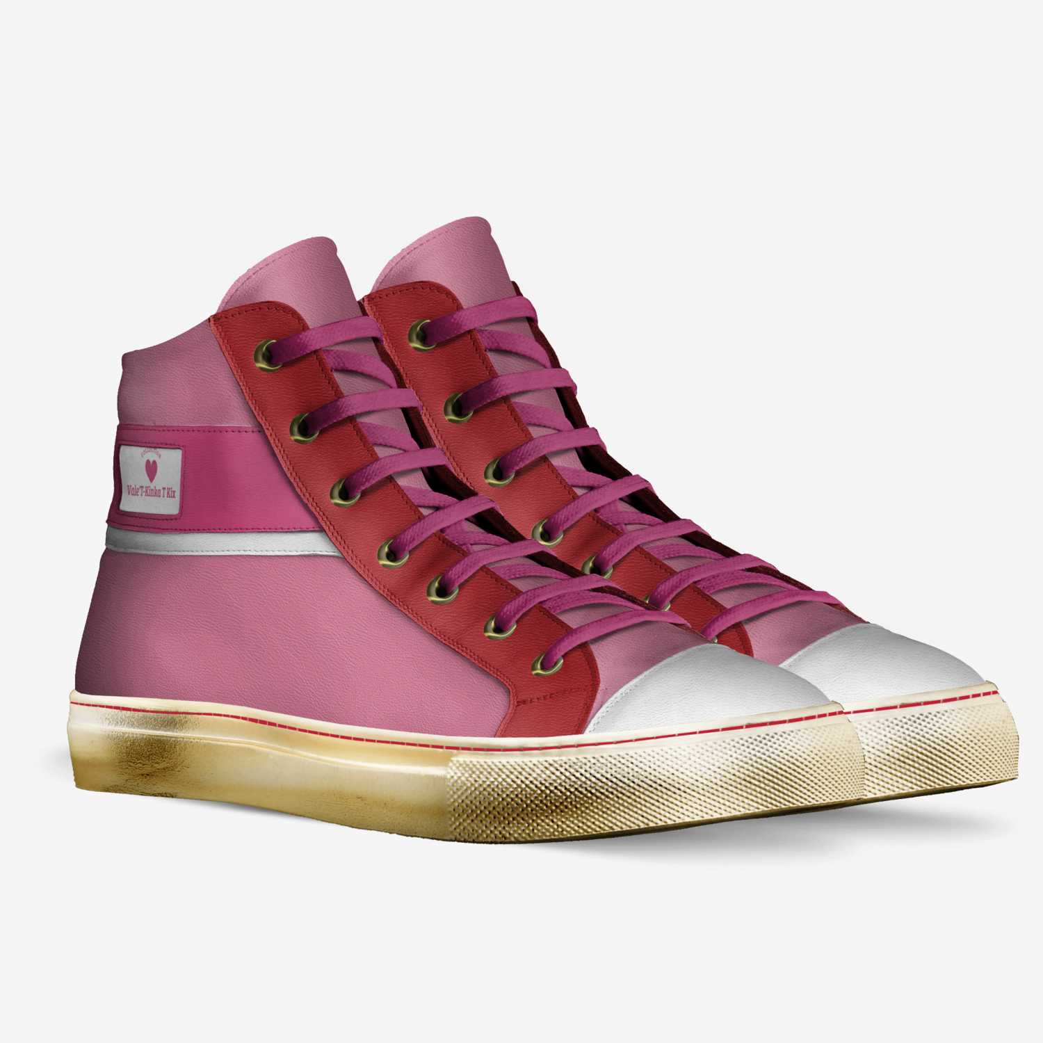 Vale'T-Kinka T Kix custom made in Italy shoes by Kinka T Kix | Double view