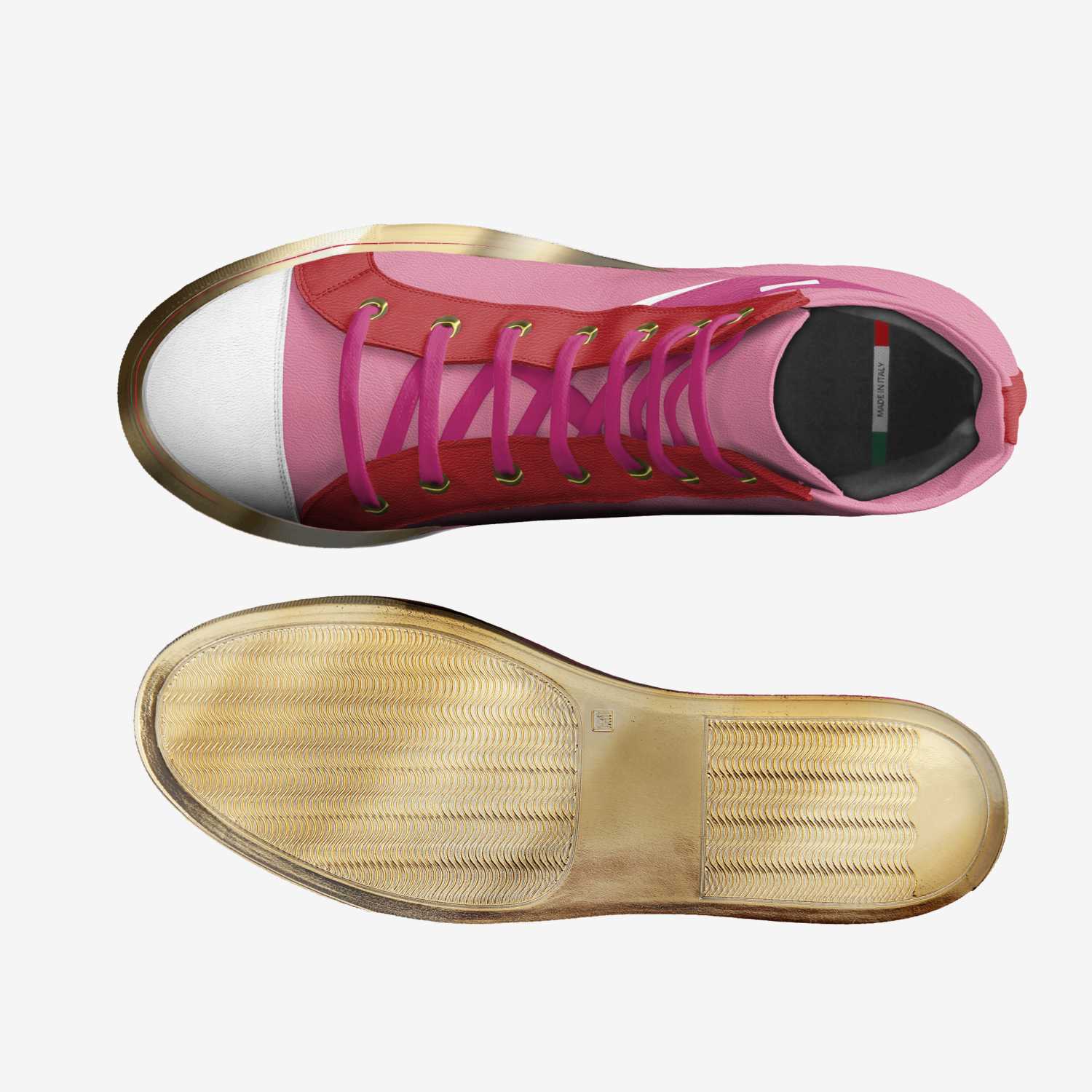 Vale'T-Kinka T Kix custom made in Italy shoes by Kinka T Kix | Top view