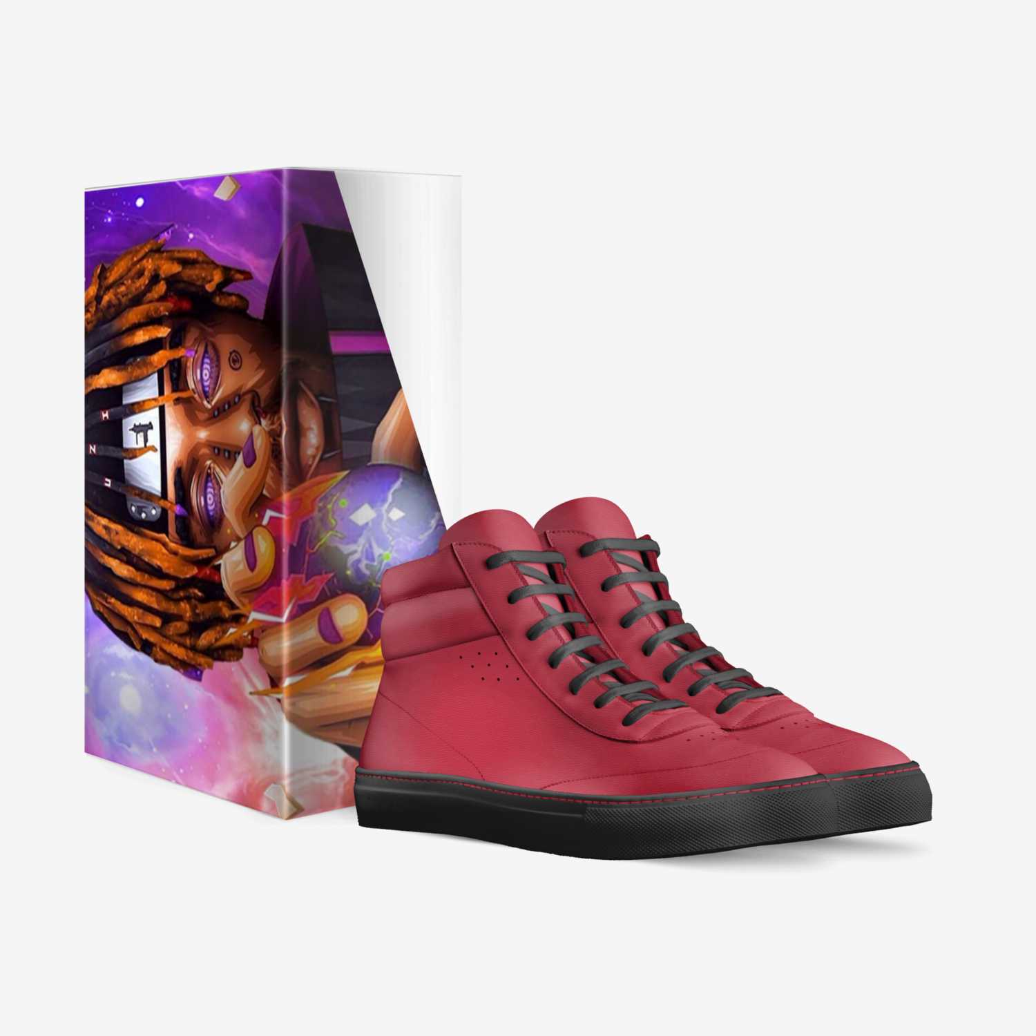 LIL UZI 3 custom made in Italy shoes by Mcrae Tomlinson | Box view