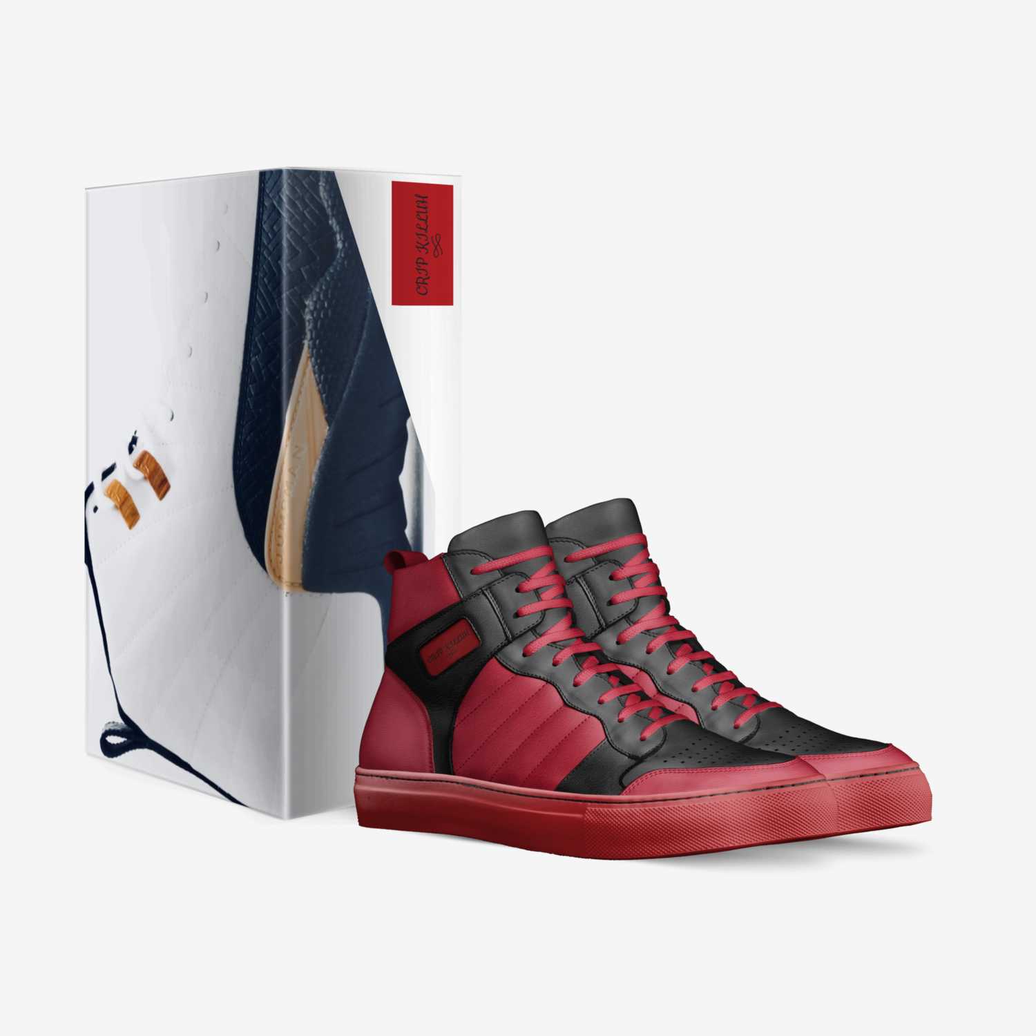 CRIP KILLUH custom made in Italy shoes by Damien Polanco | Box view