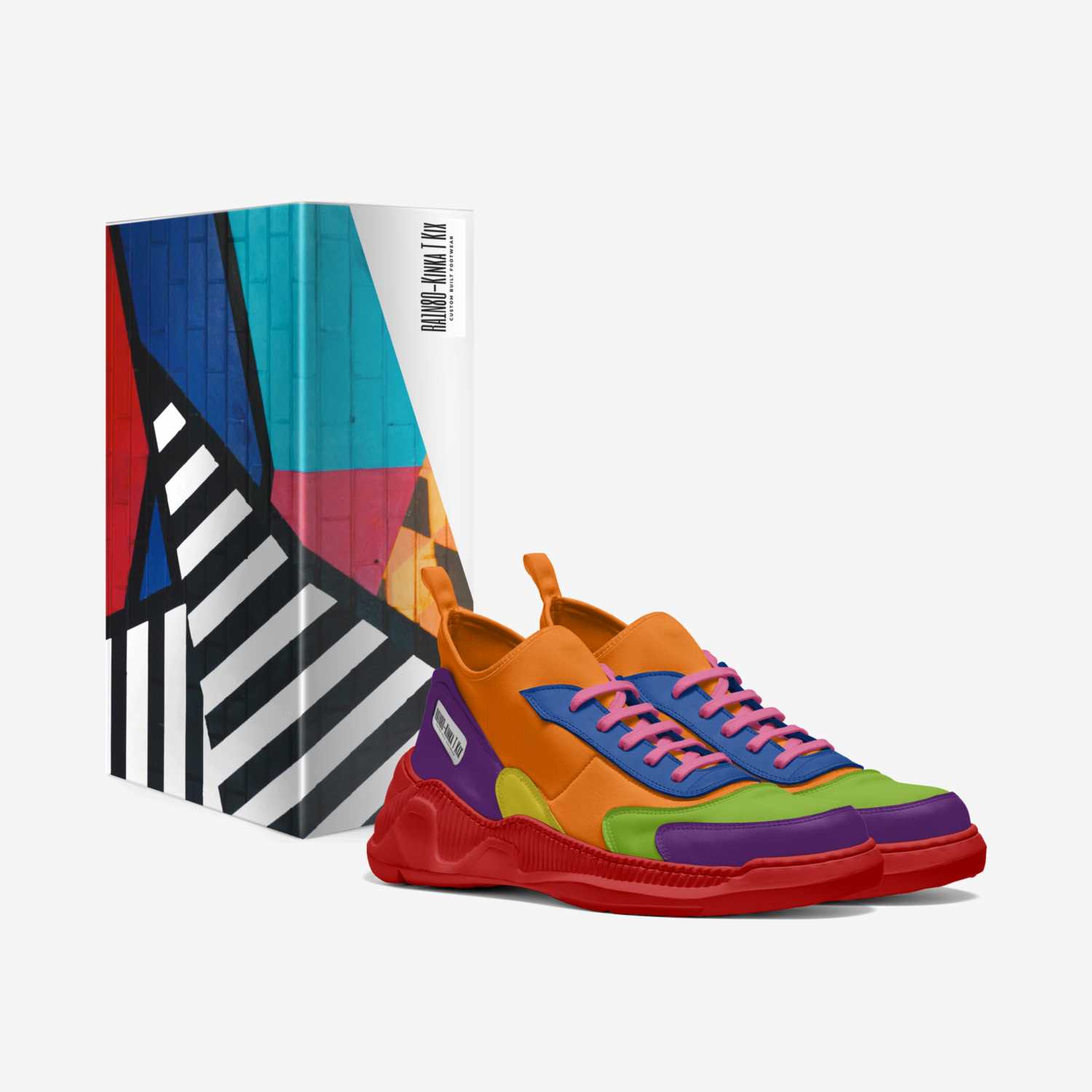 RA1N80-Kinka T Kix custom made in Italy shoes by Kinka T Kix | Box view
