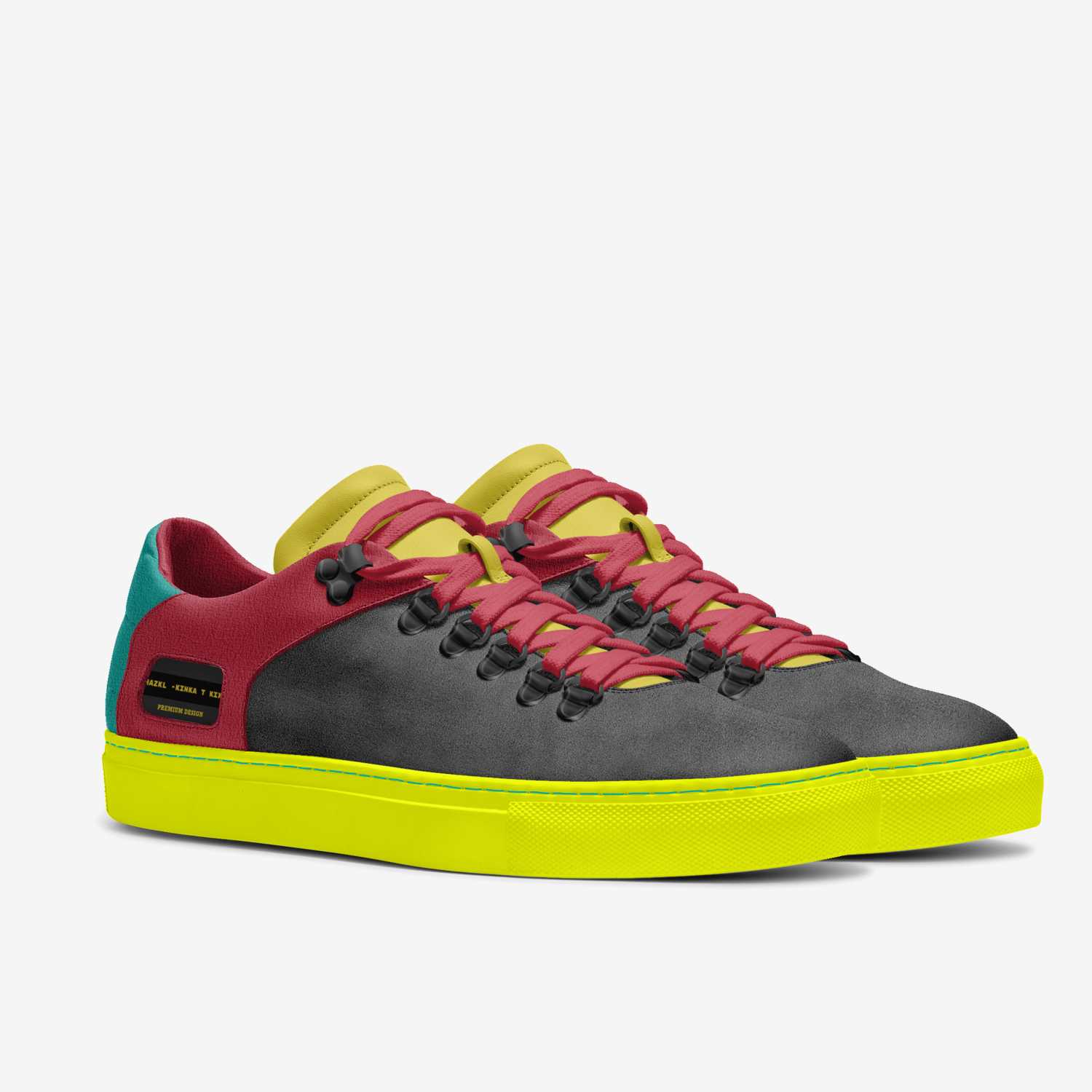 Hazkl - Kinka T Kix custom made in Italy shoes by Kinka T Kix | Double view