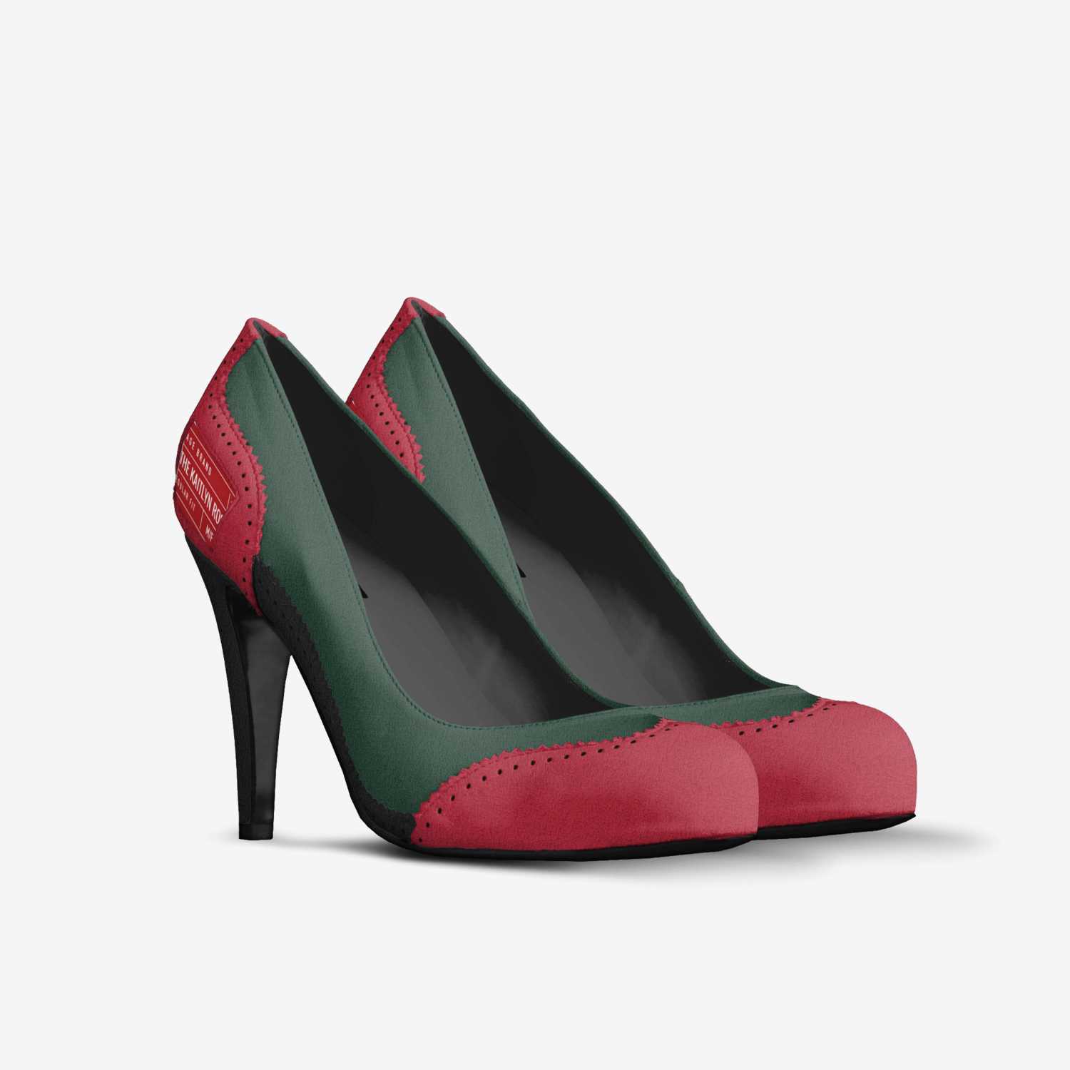 the kaitlyn rose custom made in Italy shoes by Kaitlyn Bujess | Double view