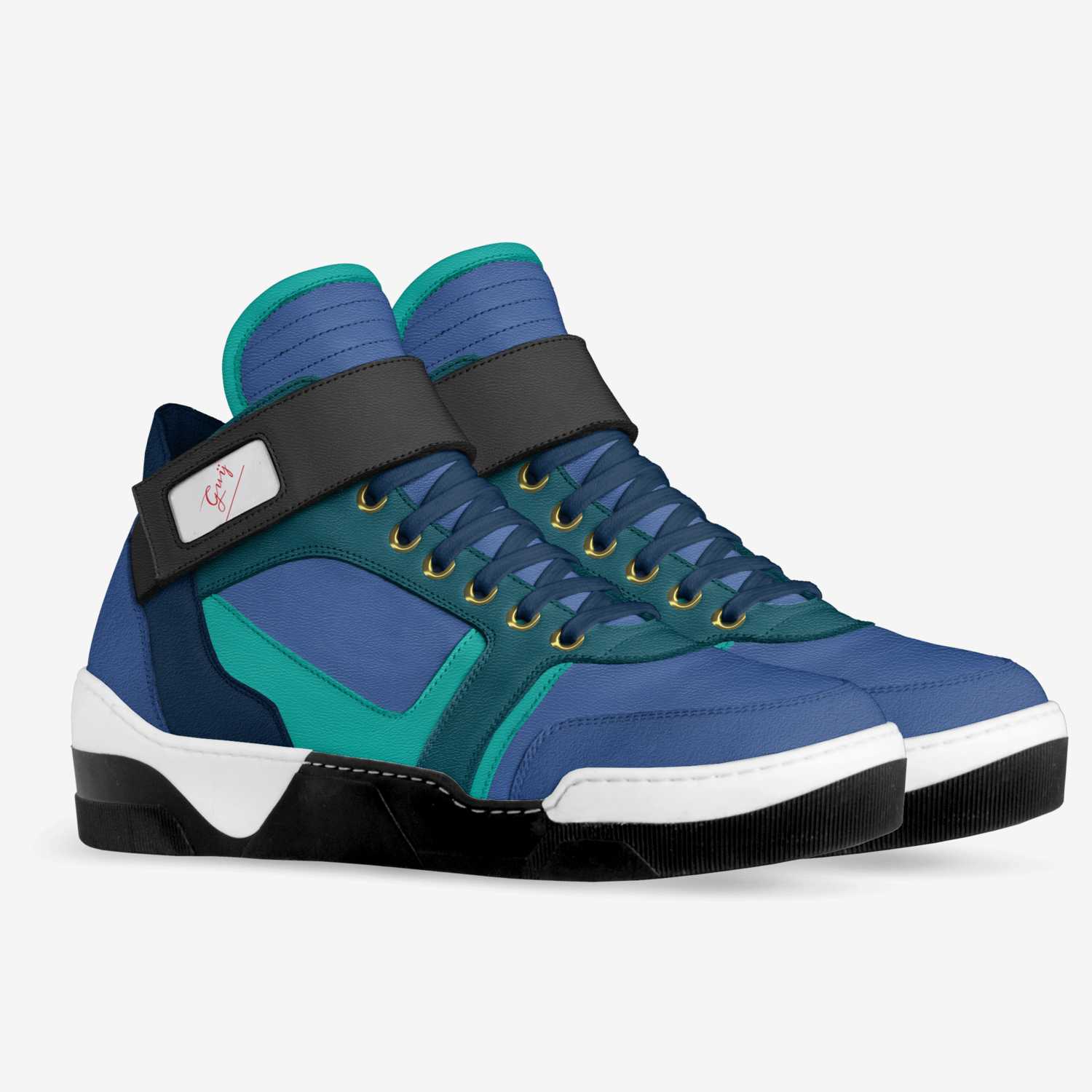 Waves custom made in Italy shoes by Guÿ | Double view