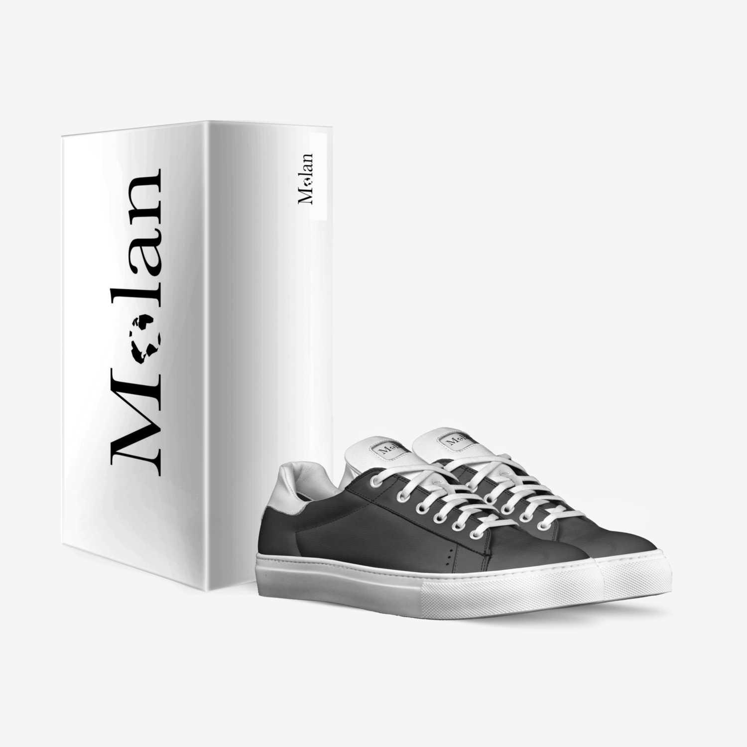 molan custom made in Italy shoes by Mathias | Box view