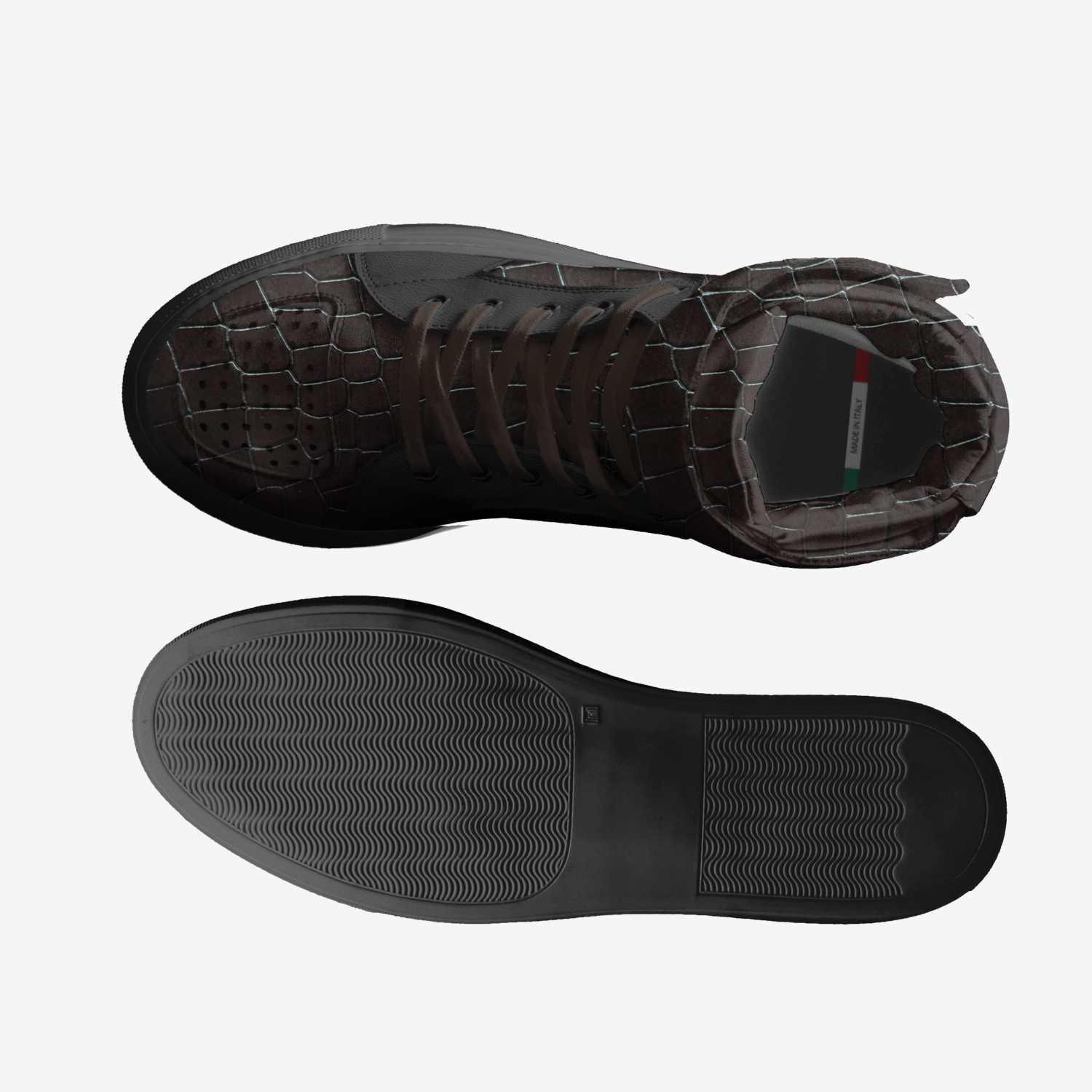 KROX-Kinka T Kix custom made in Italy shoes by Kinka T Kix | Top view