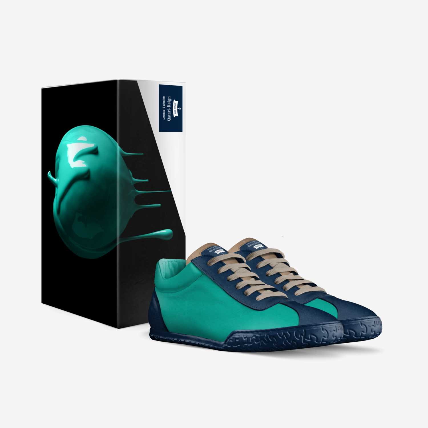 SemiSociety custom made in Italy shoes by Shakiya Gadson | Box view