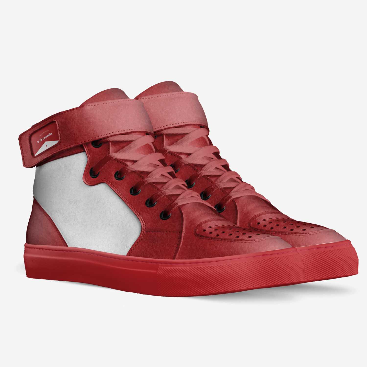 B-Tie LaFamilia  custom made in Italy shoes by Steven Anderson | Double view