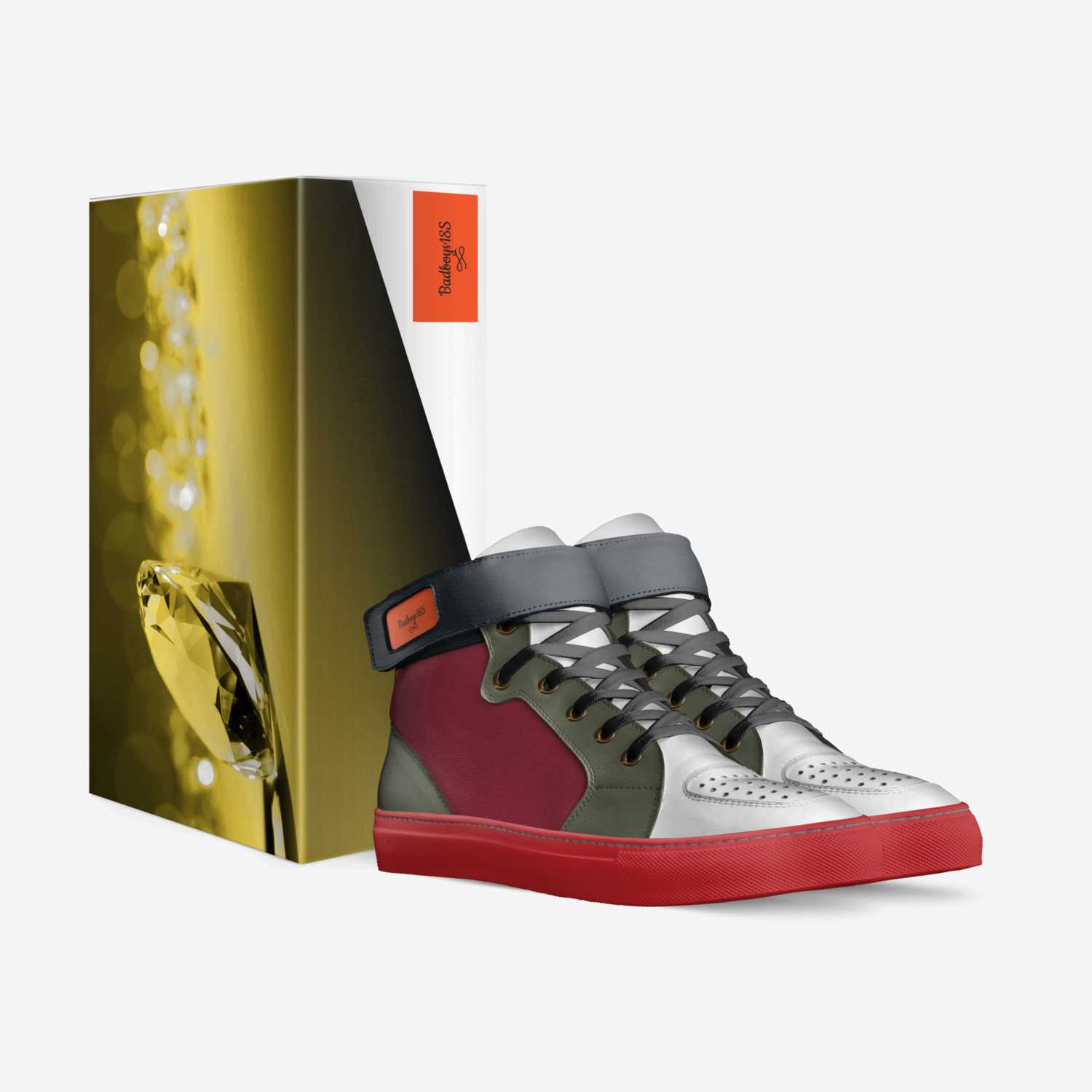 Badboys18S custom made in Italy shoes by Abuba | Box view