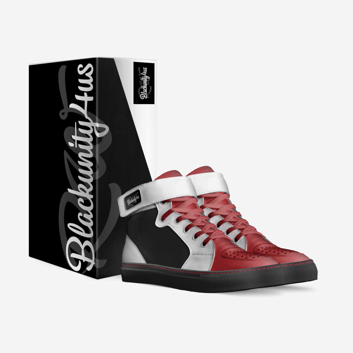Blackunity4us custom made in Italy shoes by Raymond Wailes | Box view