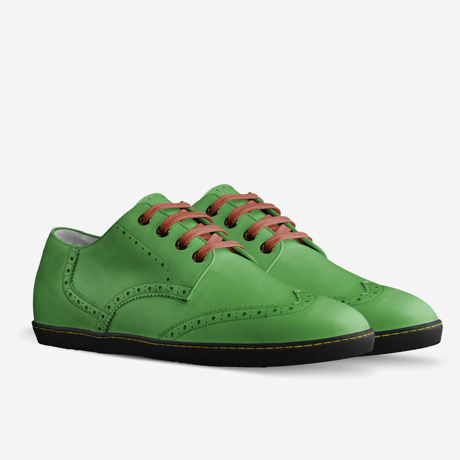 Kev custom made in Italy shoes by Brian Ang | Double view