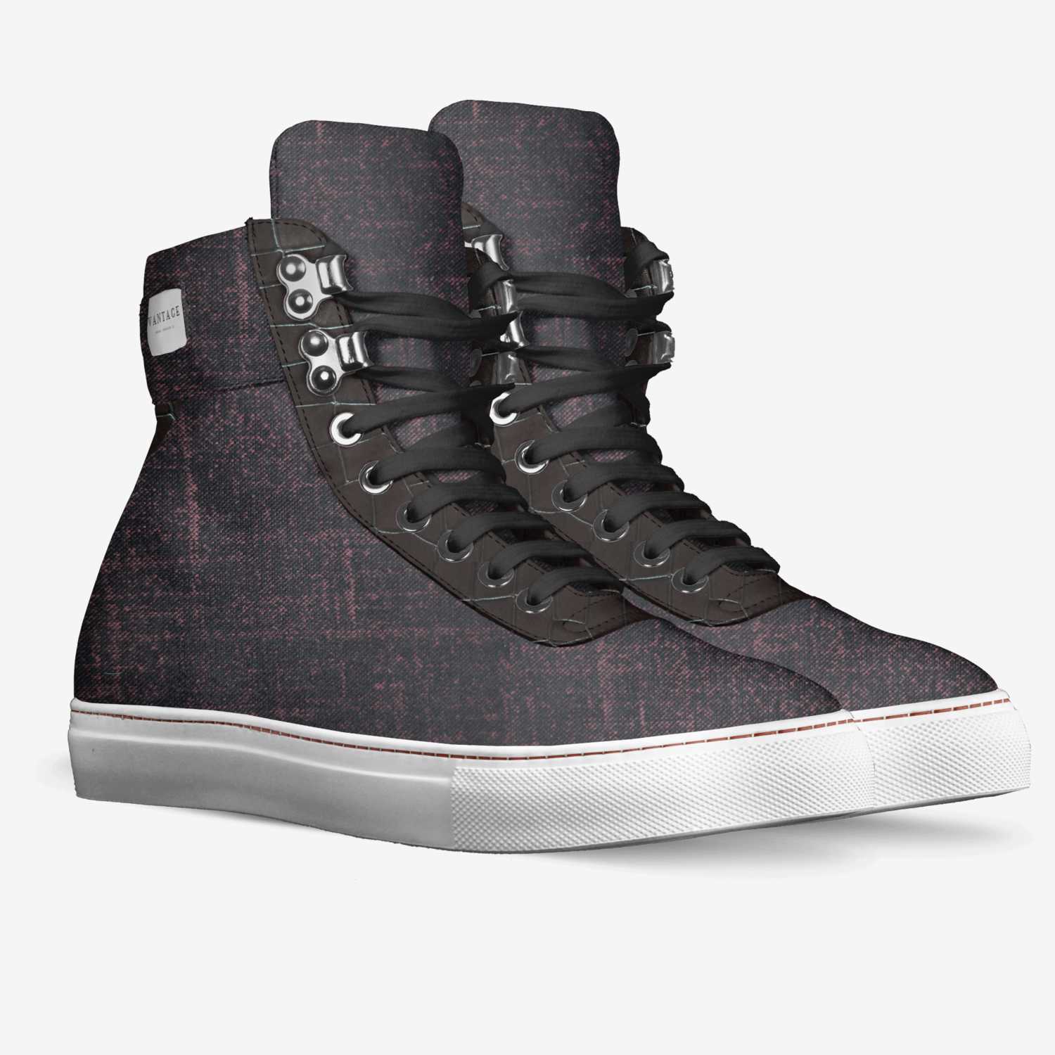 B1 custom made in Italy shoes by D De | Double view