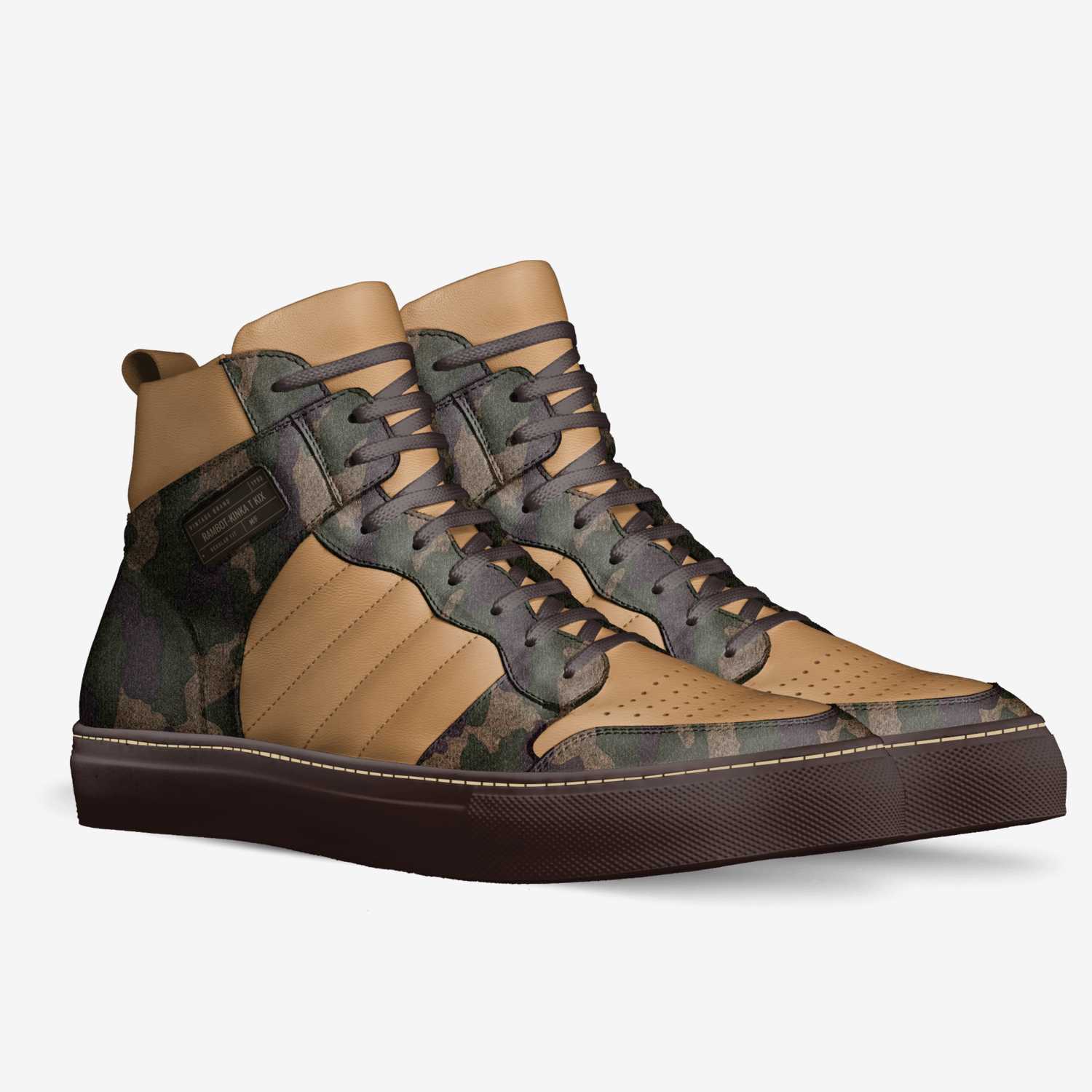 Rambot-Kinka T Kix custom made in Italy shoes by Kinka T Kix | Double view