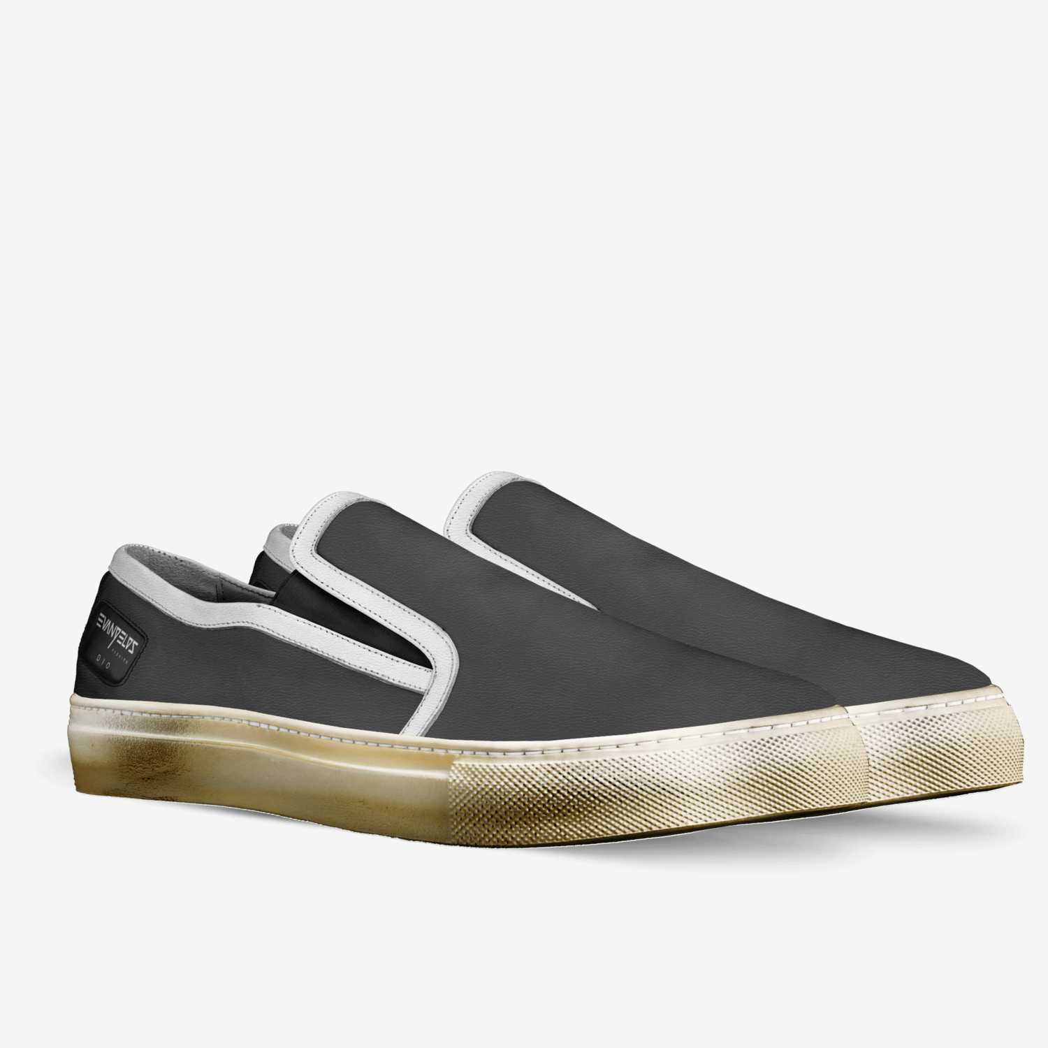 DIO custom made in Italy shoes by Evangelos Fashion | Double view