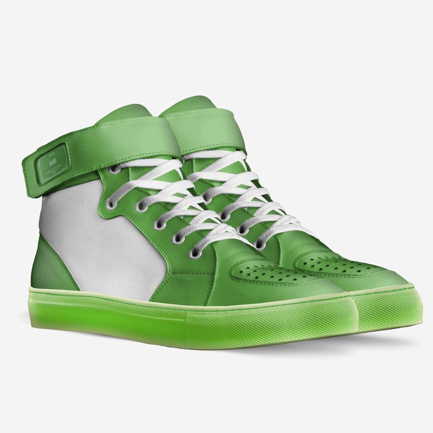 Allies custom made in Italy shoes by David Smith | Double view