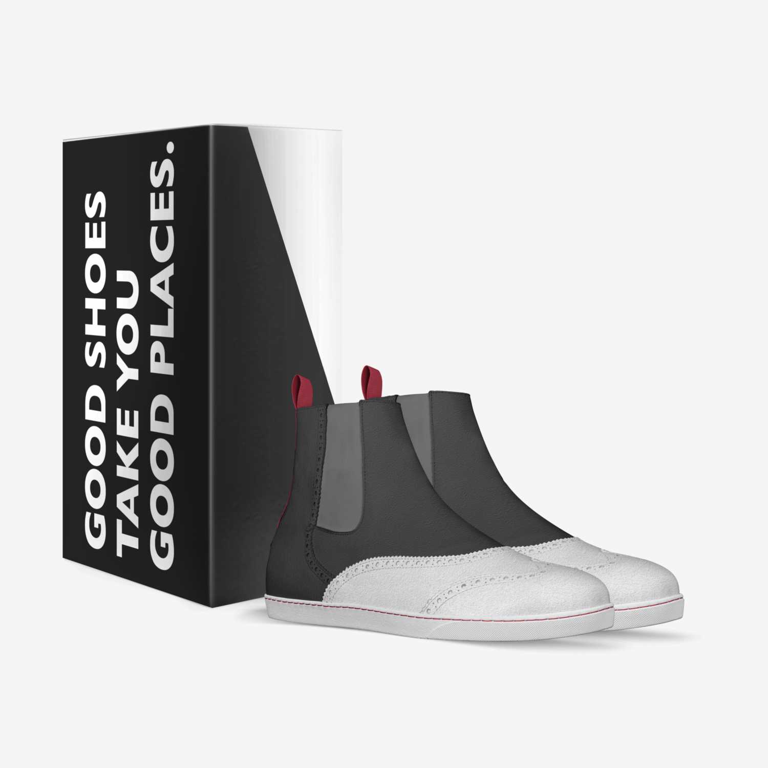 Priest custom made in Italy shoes by Kliti Prifti | Box view