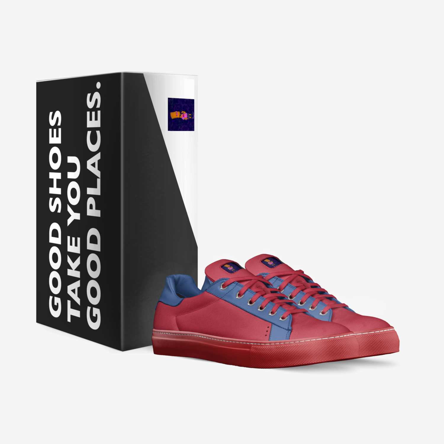 HTX FAM custom made in Italy shoes by Andre Batts | Box view