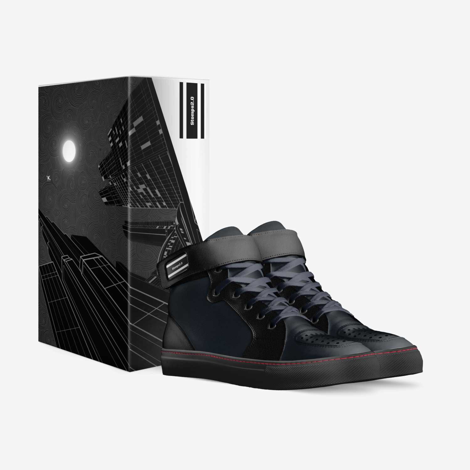 Stomps2.0 custom made in Italy shoes by Deanna Cortez | Box view