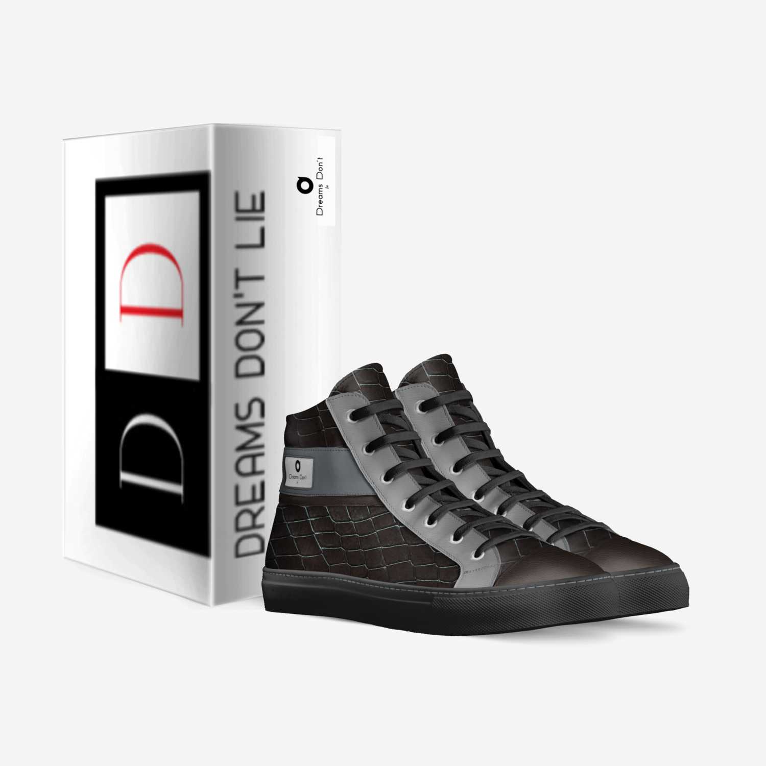 dreams don't lie custom made in Italy shoes by Enam Montgomery | Box view