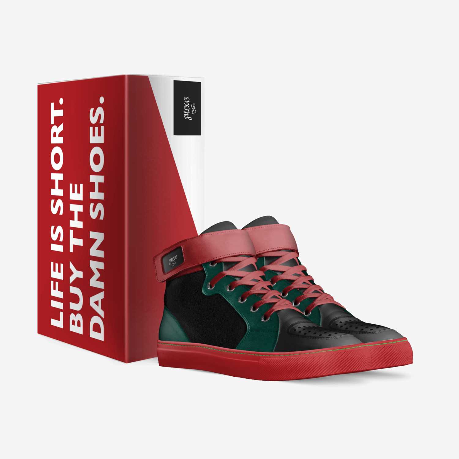 JHLX13 custom made in Italy shoes by Joshua Liam Hendricks | Box view