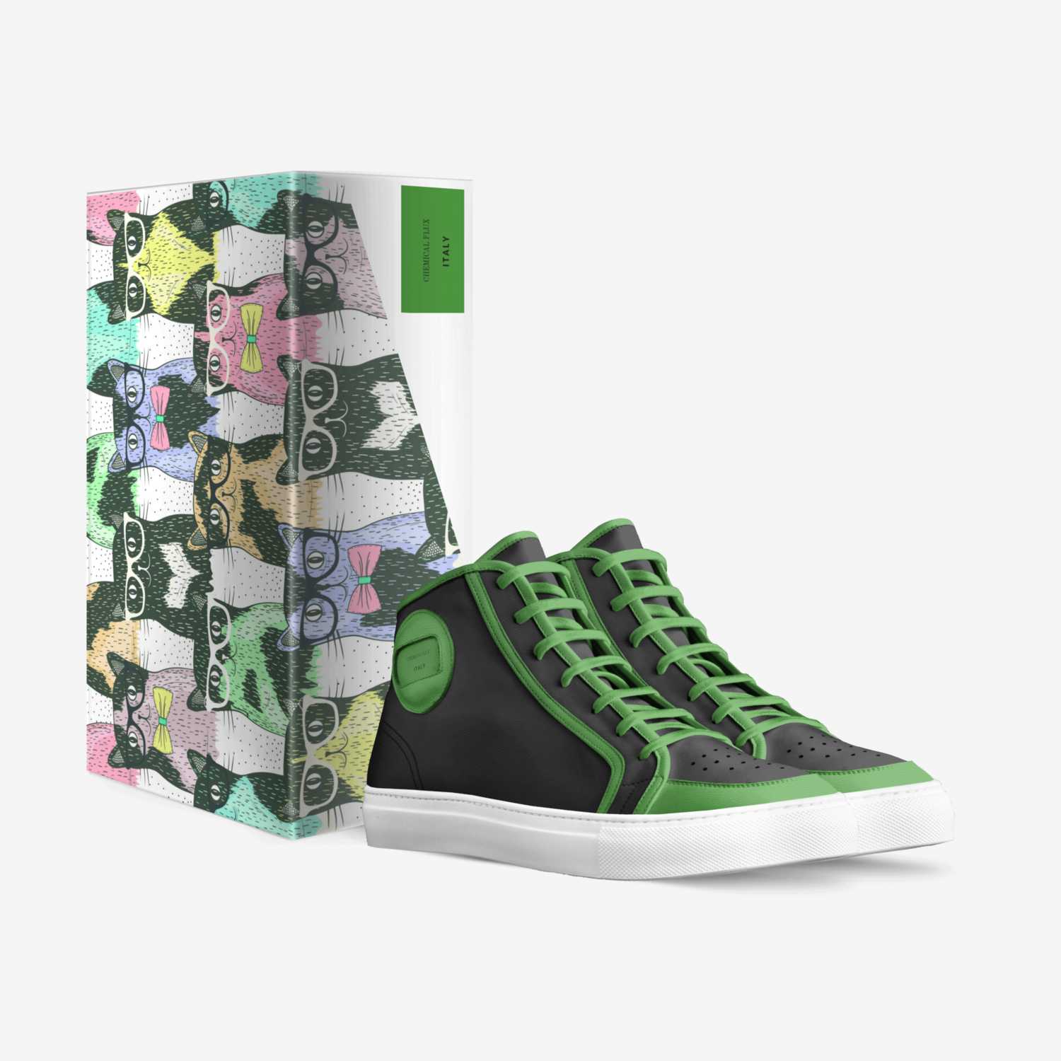 Lawgic  custom made in Italy shoes by Payton N. | Box view