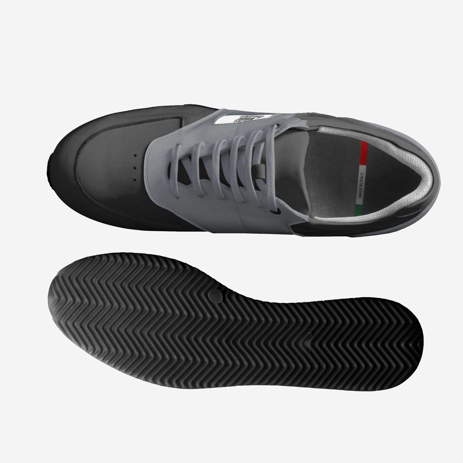 KALEB HILL custom made in Italy shoes by Larry Demarcus Hill | Top view
