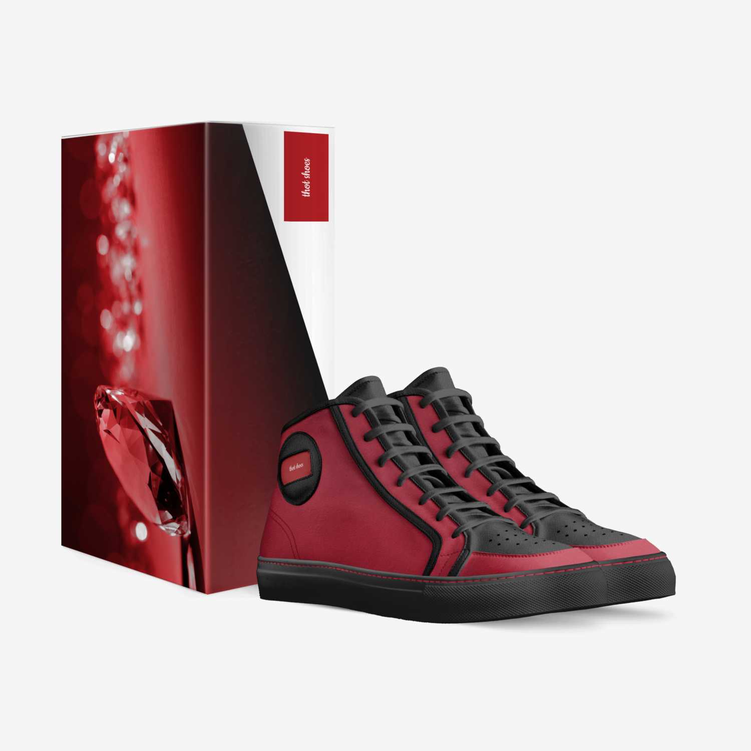 thot shoes custom made in Italy shoes by Throne Fleming | Box view